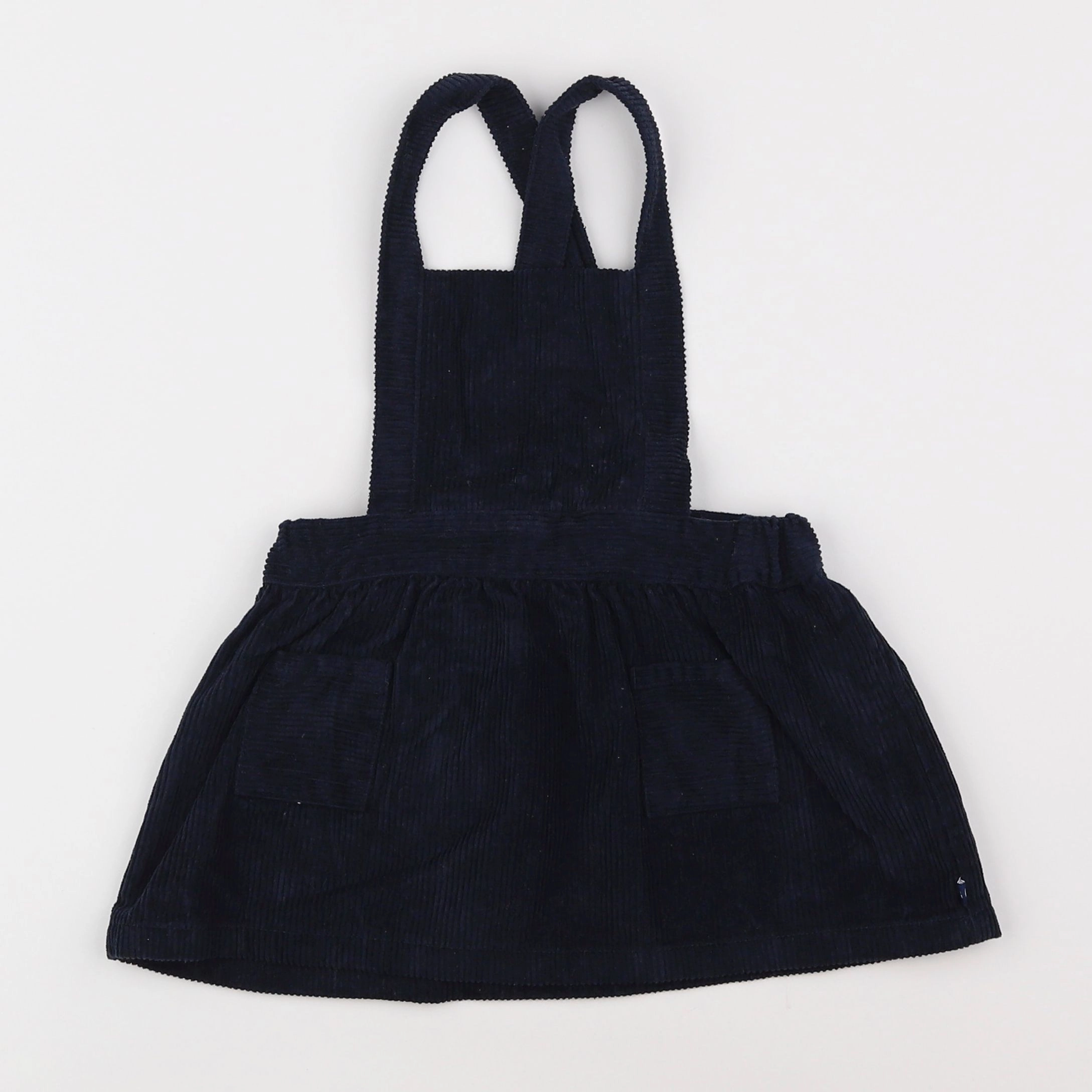 Petit Bateau - robe bleu - 18 mois