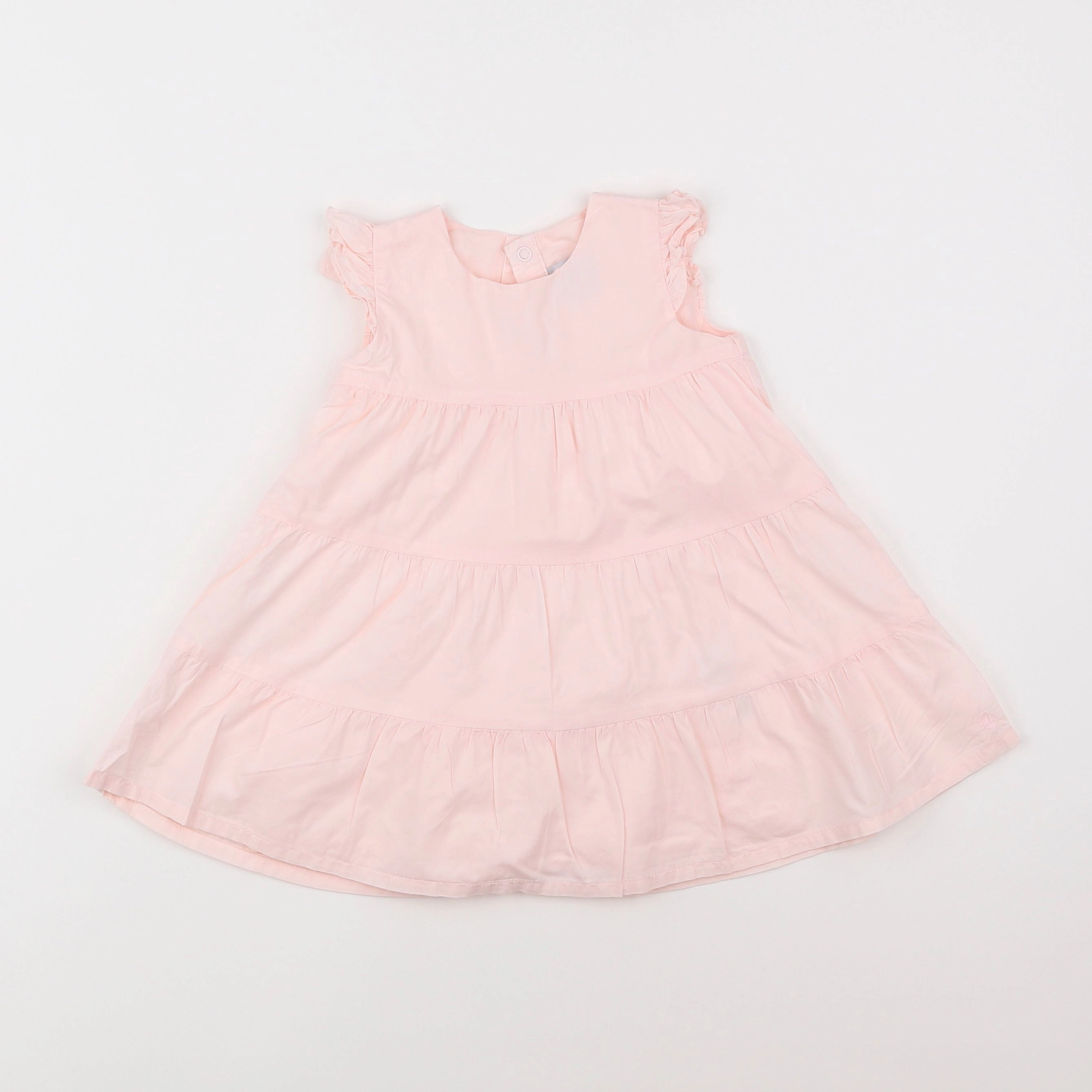 Petit Bateau - robe rose - 18 mois