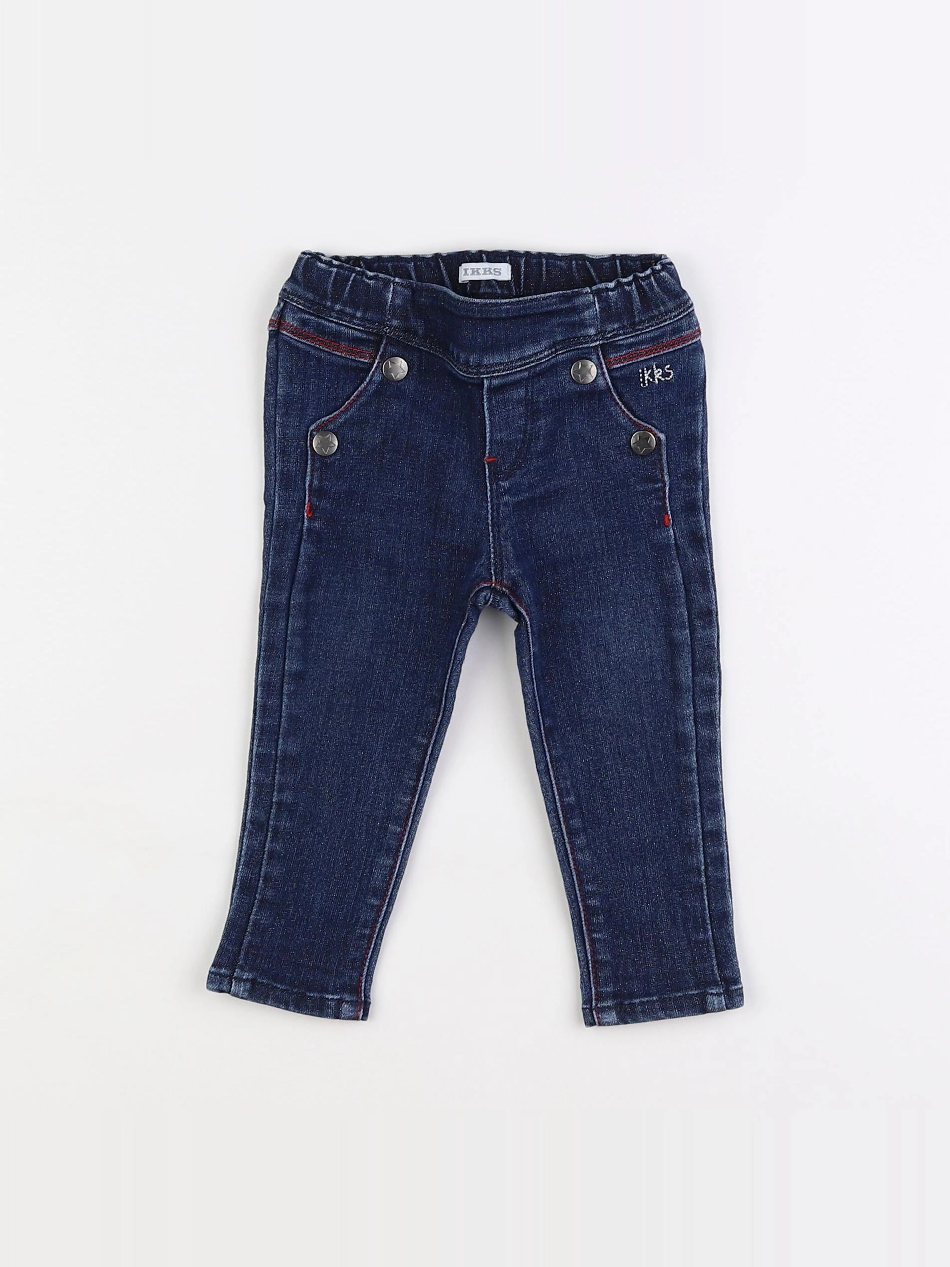 IKKS - jean bleu - 12 mois