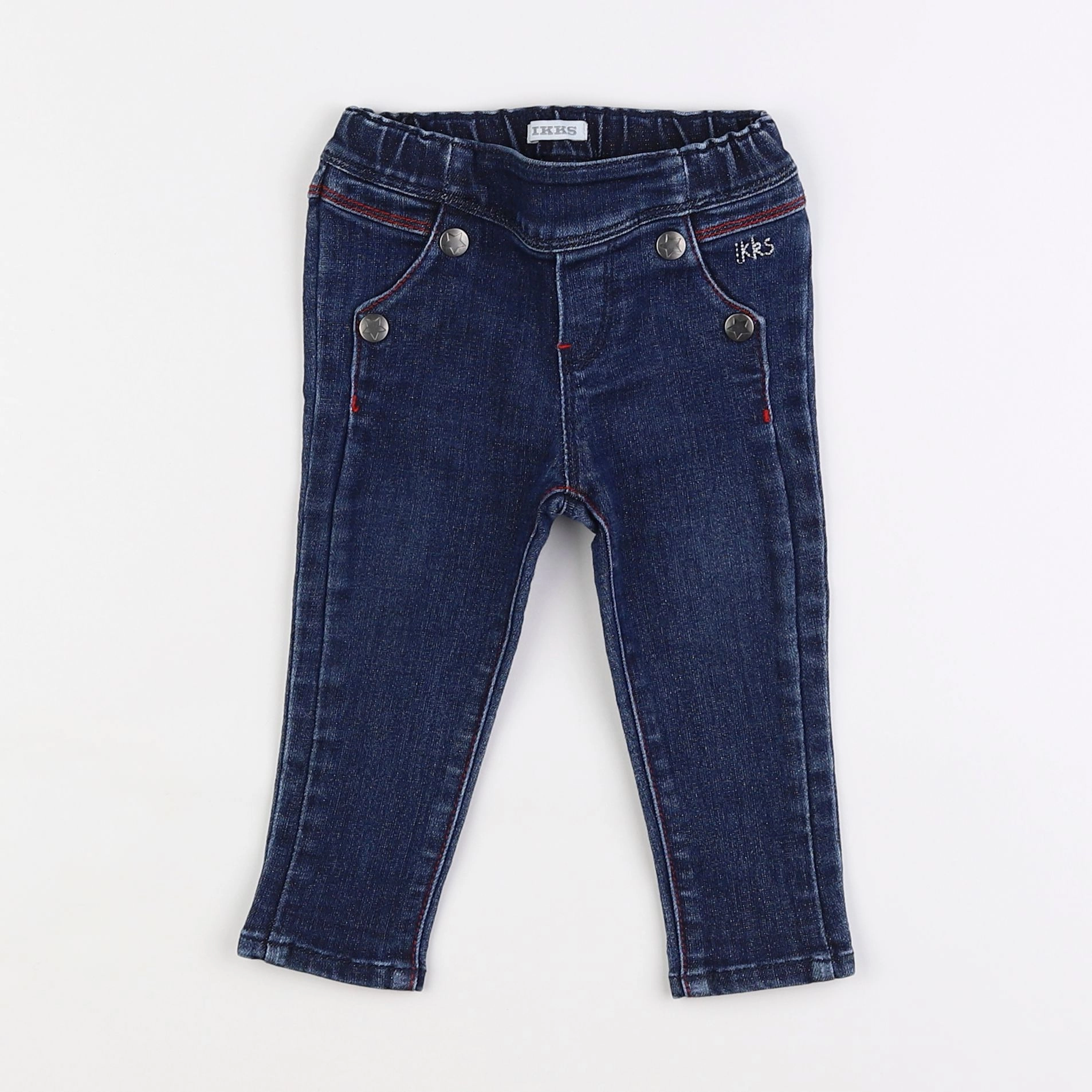 IKKS - jean bleu - 12 mois