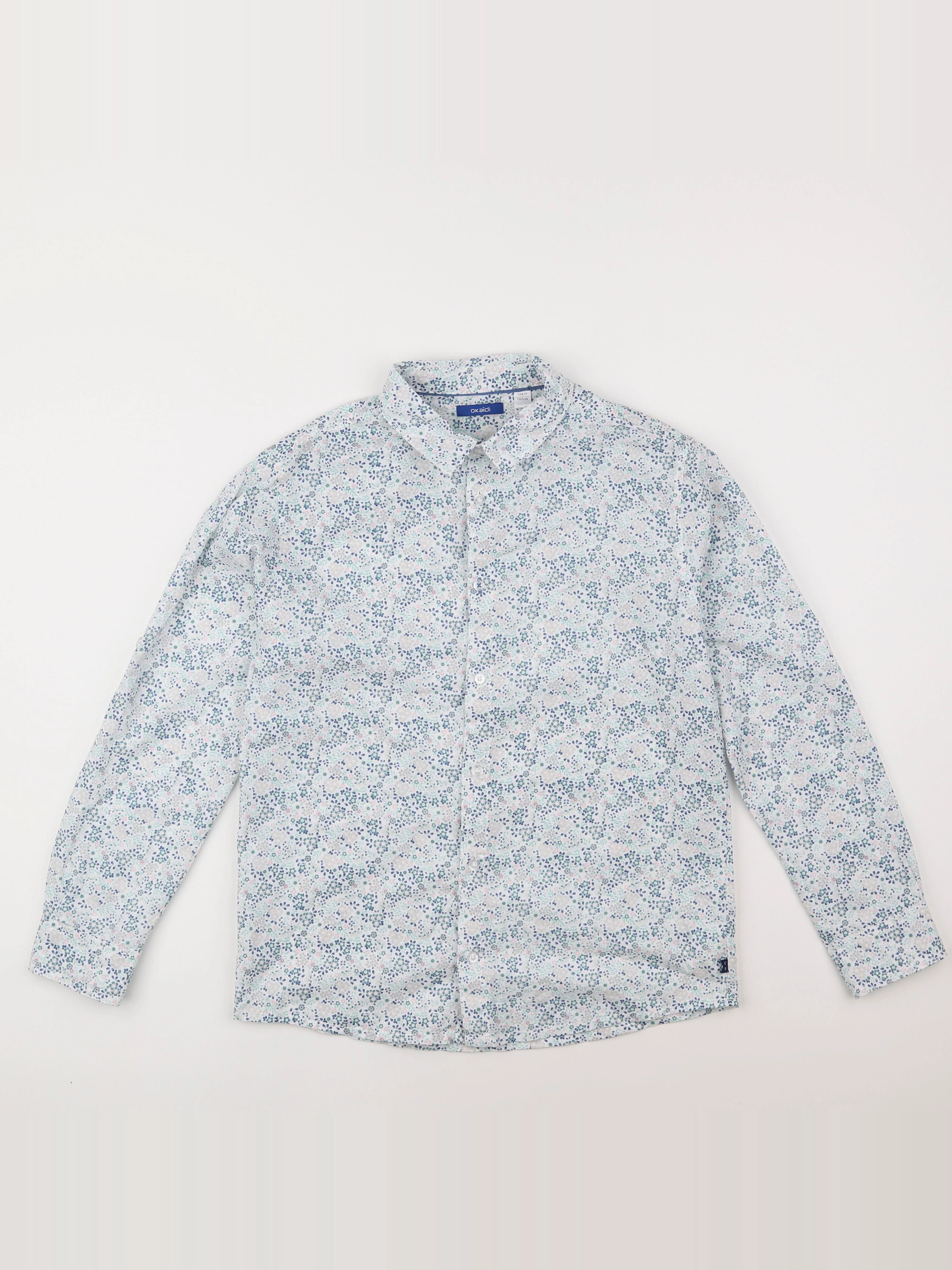 Okaidi - chemise bleu - 12 ans