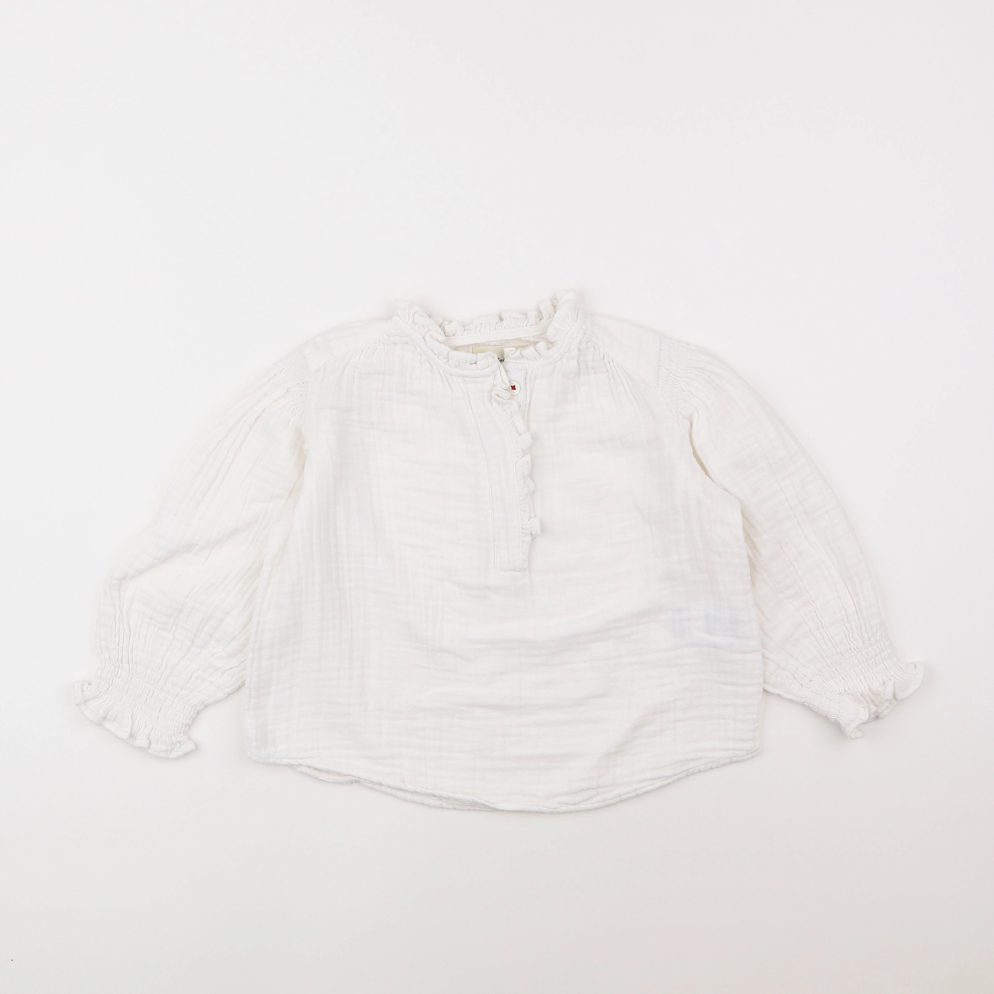 Bellerose - blouse blanc - 6 ans