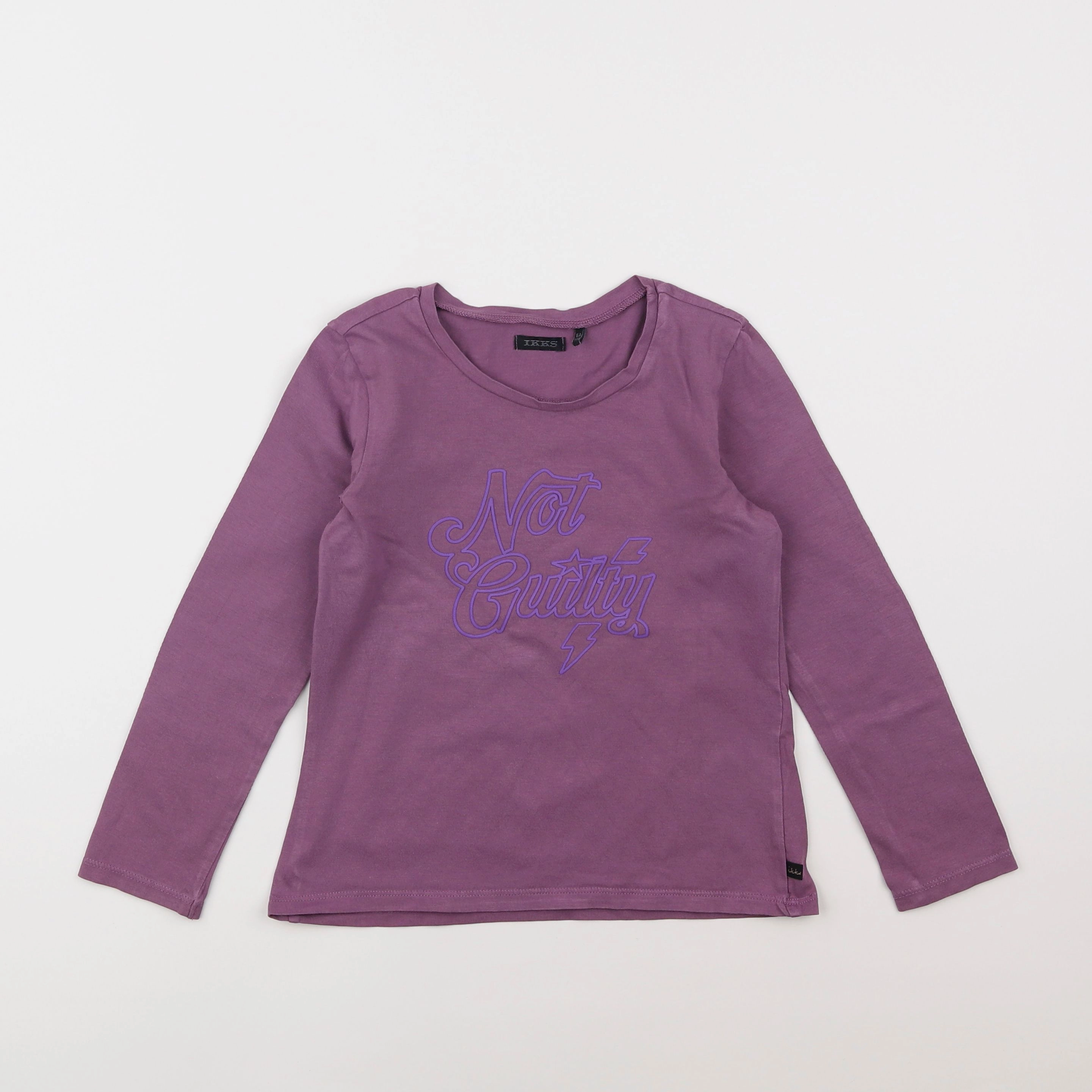 IKKS - tee-shirt violet - 6 ans