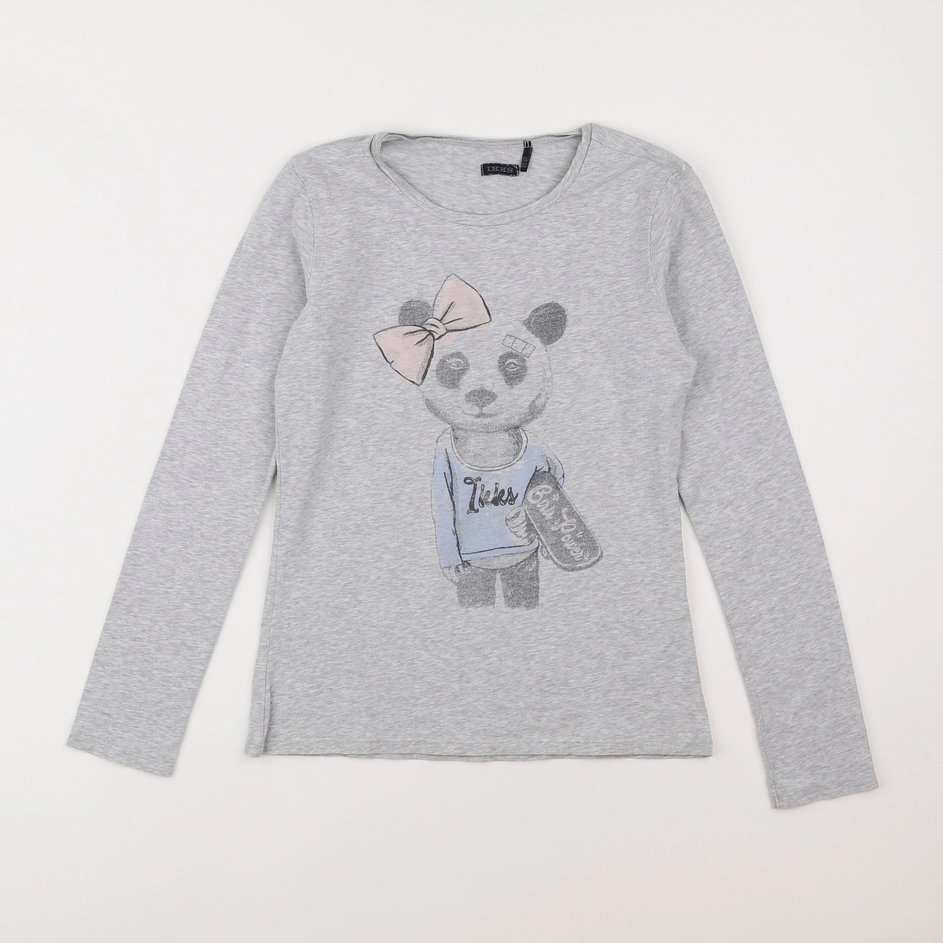 IKKS - tee-shirt gris - 12 ans
