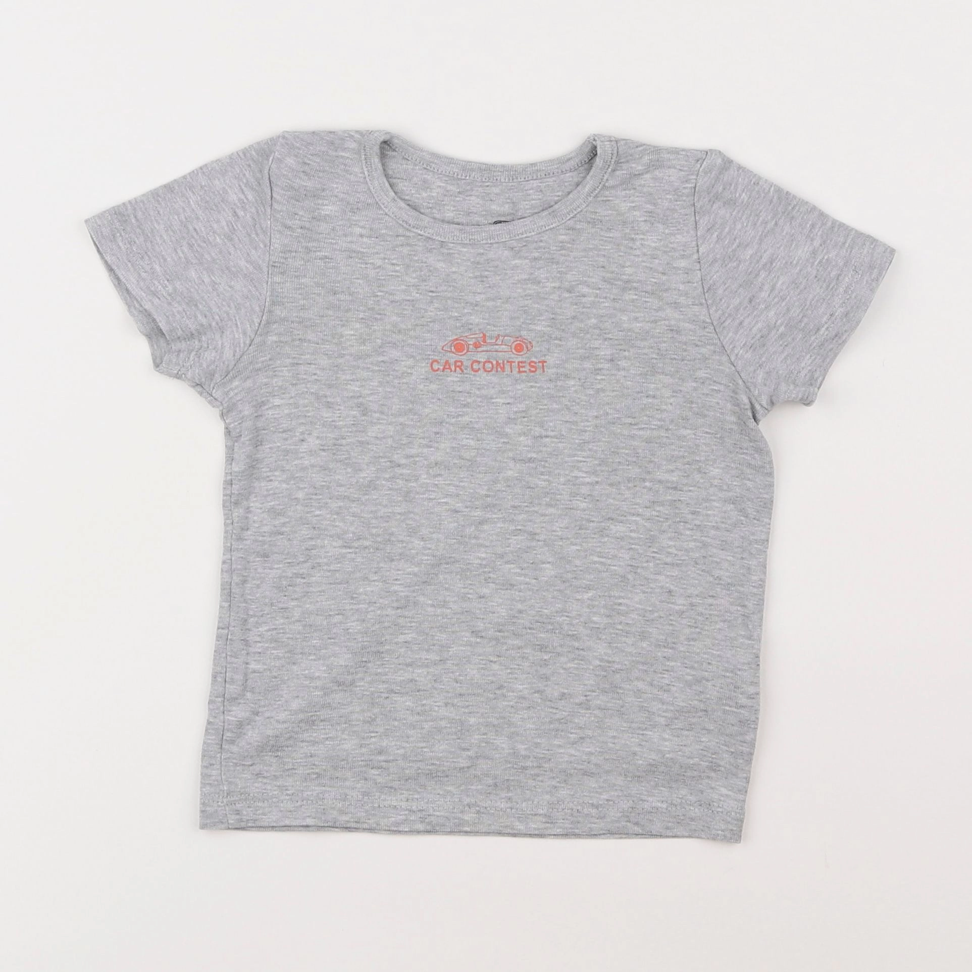 La Redoute - tee-shirt gris - 4 ans