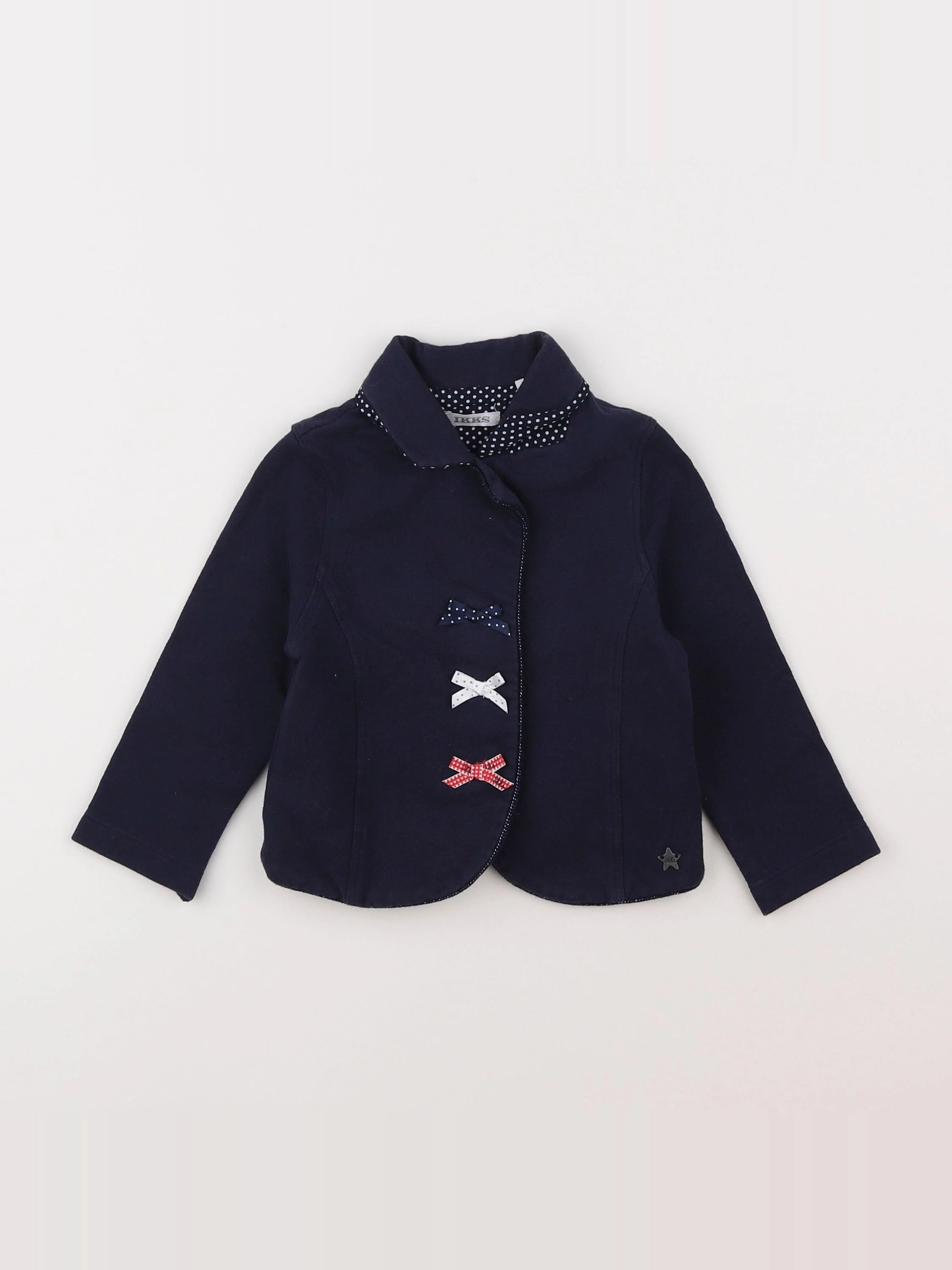 IKKS - veste bleu - 18 mois