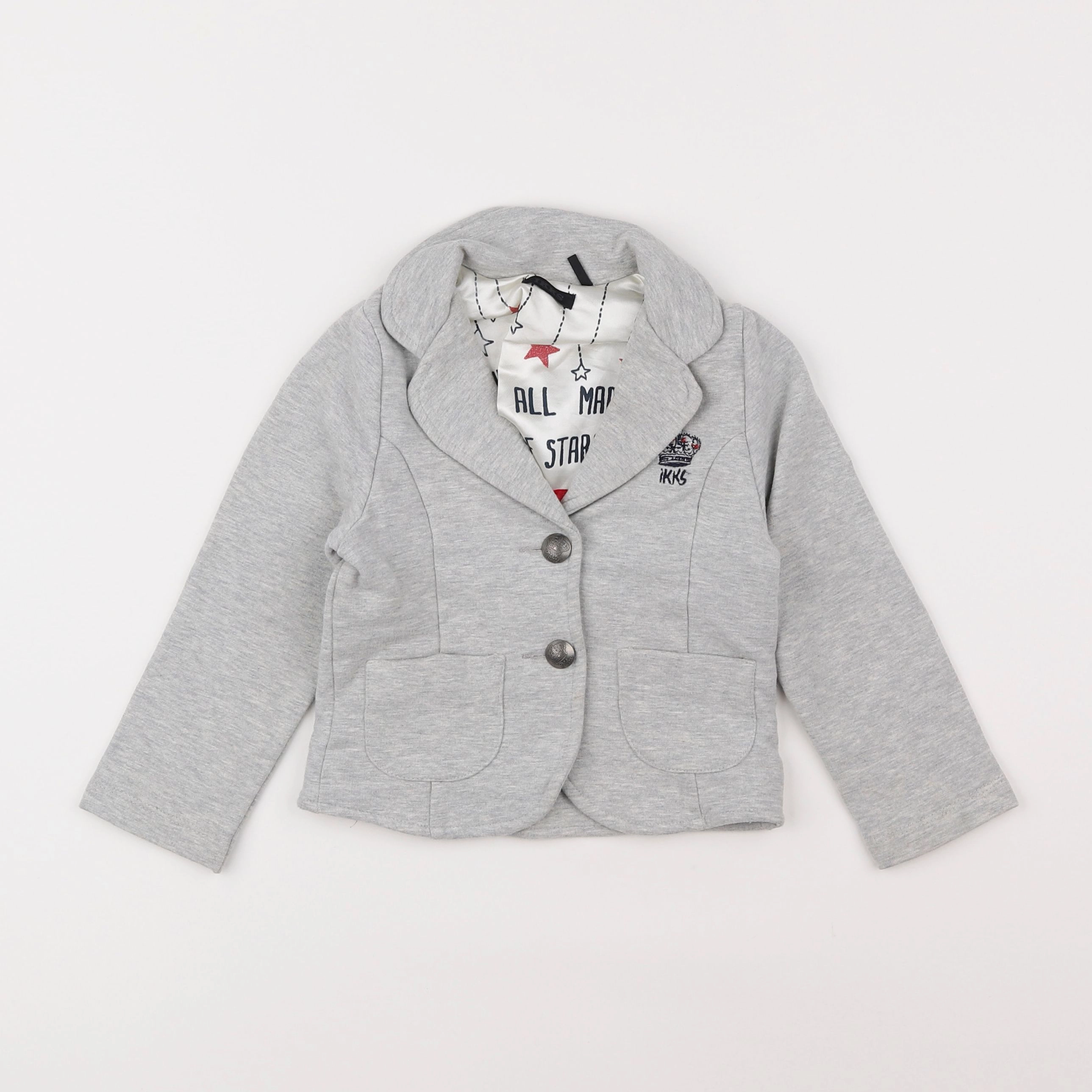 IKKS - veste gris - 2 ans