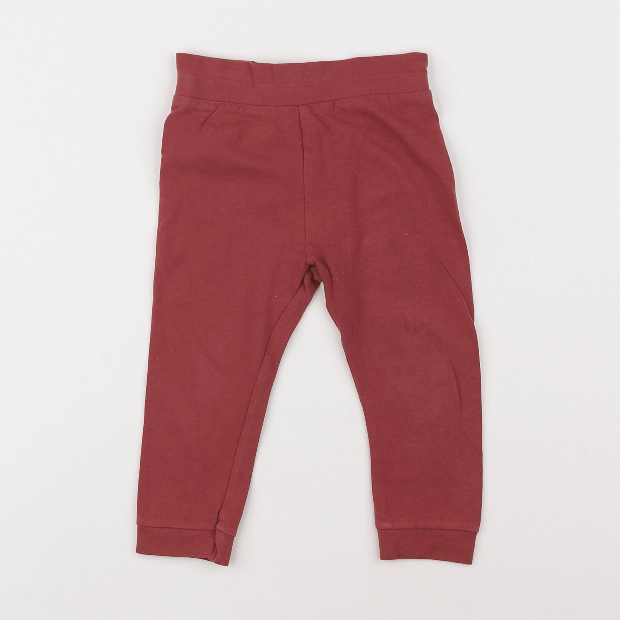 Vertbaudet - legging rouge - 18 mois