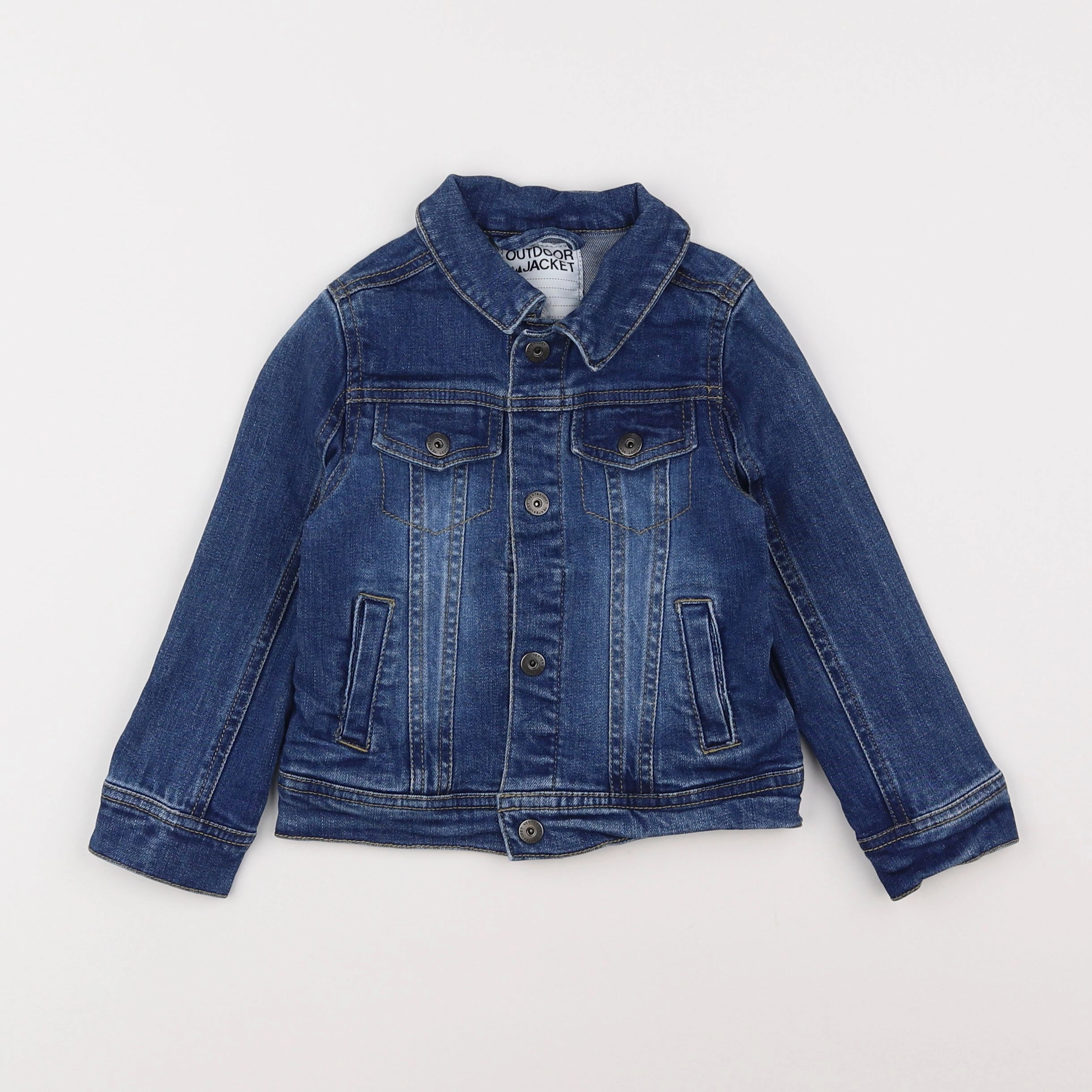 Vertbaudet - veste bleu - 3 ans