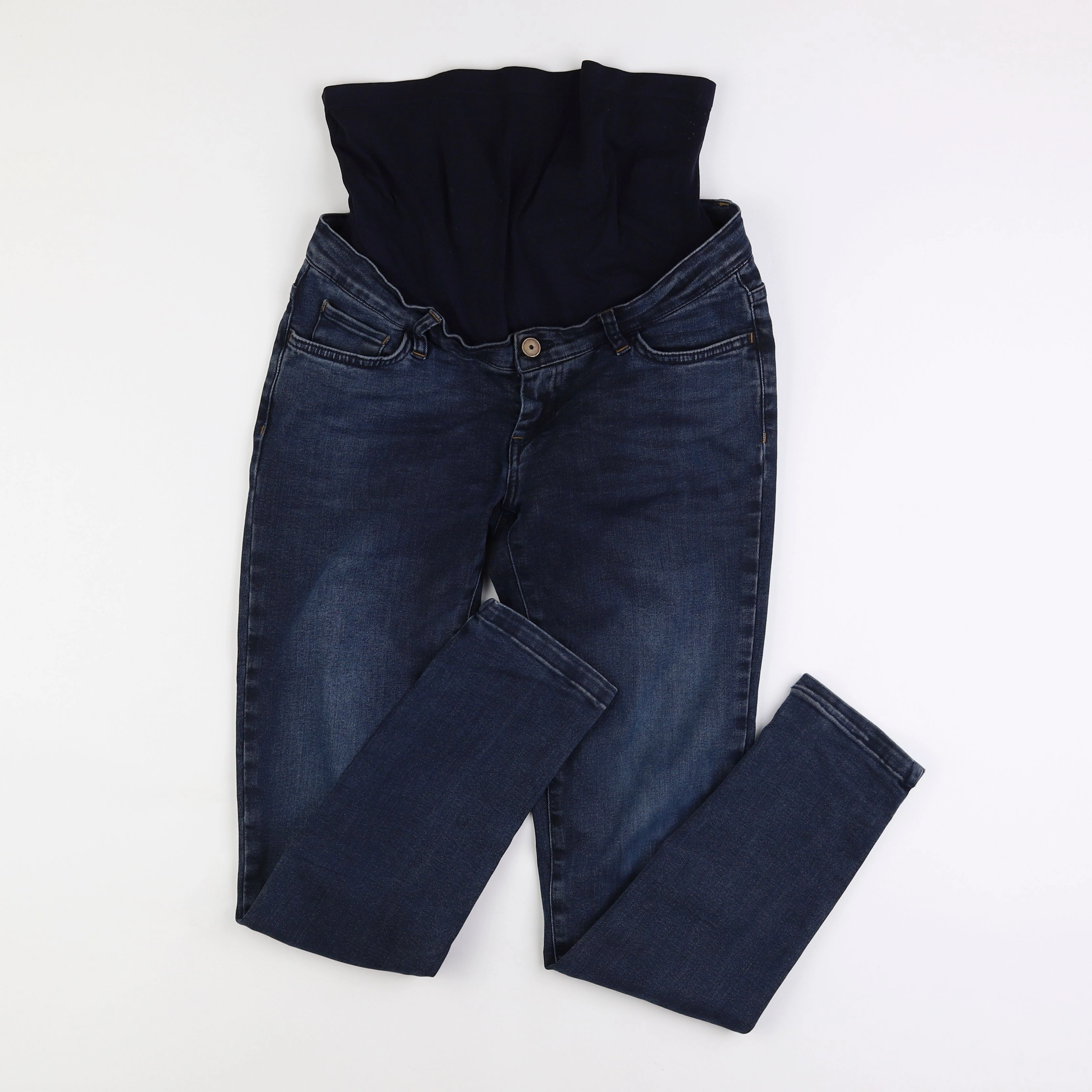 Envie de fraise - jean grossesse bleu - 36