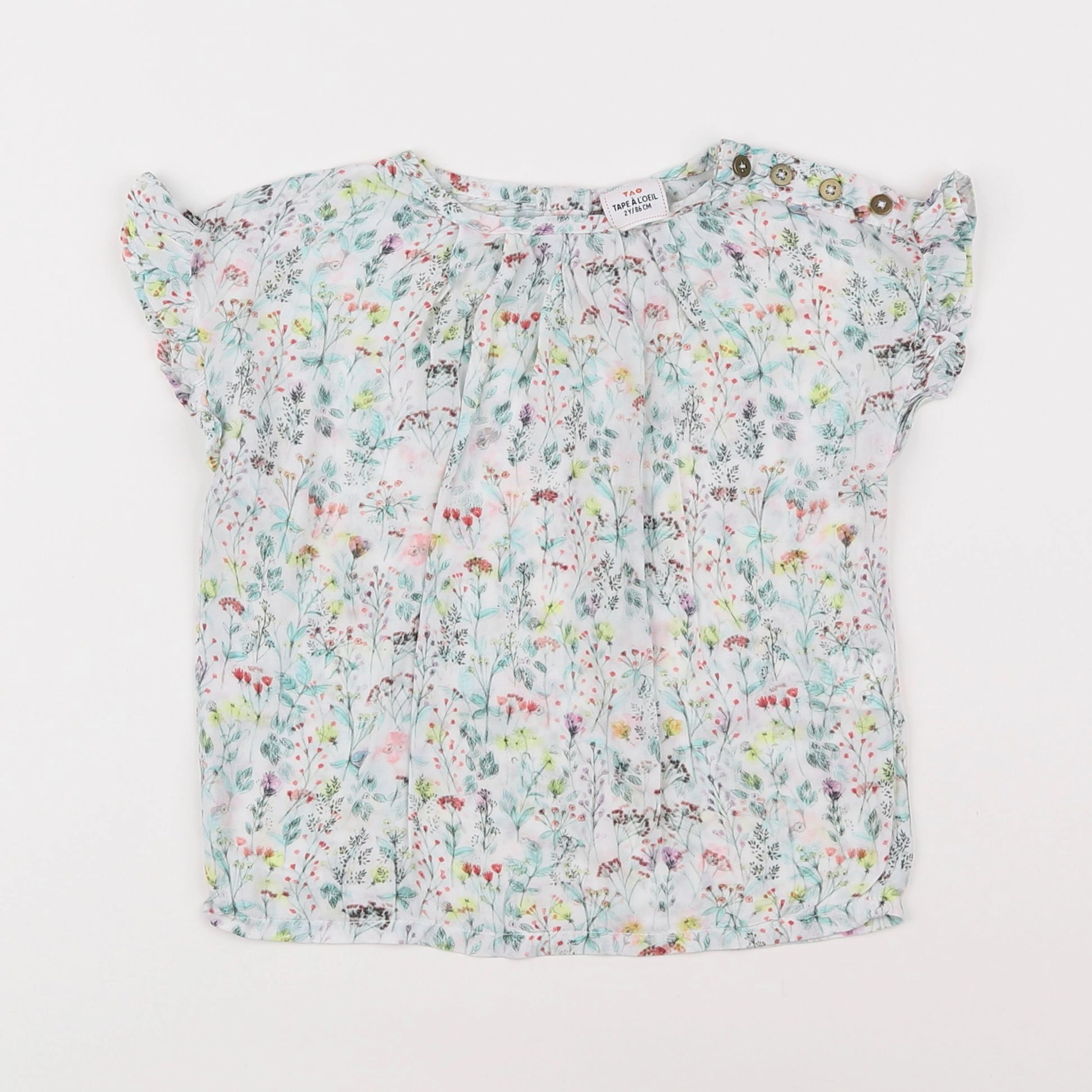 Tape à l'oeil - blouse multicolore - 2 ans