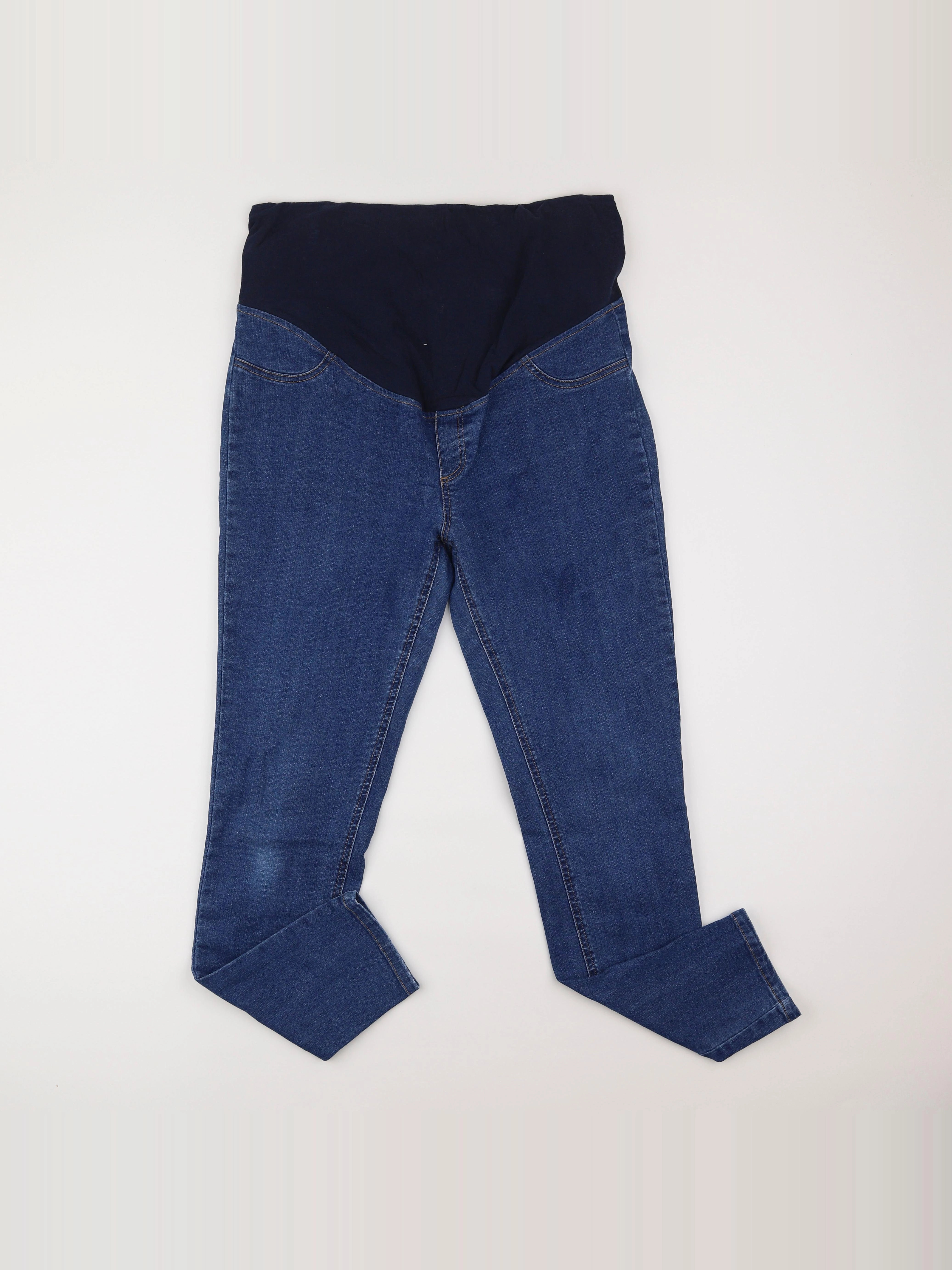 Vertbaudet - jean grossesse bleu - 44