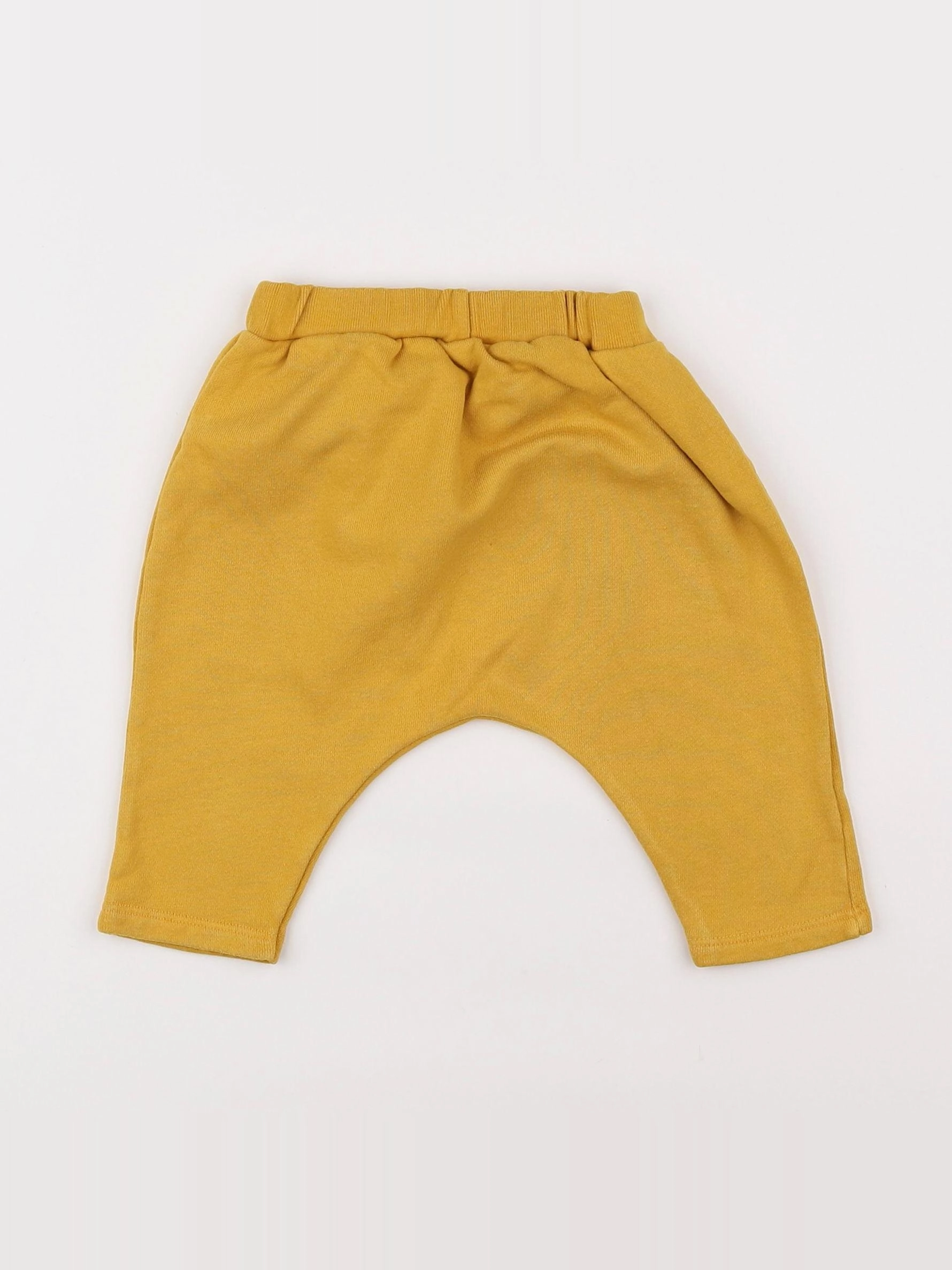 Petit Bateau - sarouel jaune - 6 mois