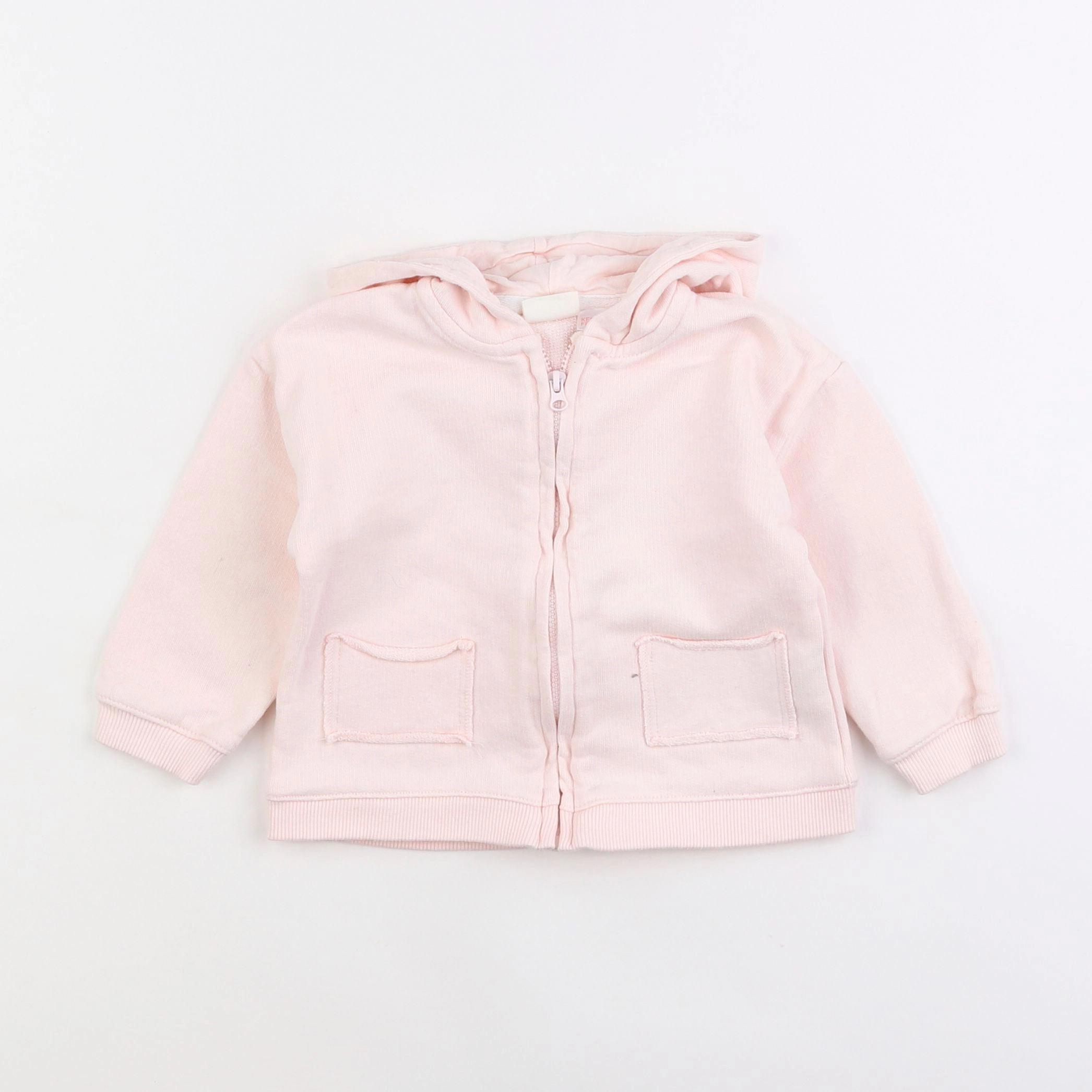 Zara - sweat rose - 12/18 mois