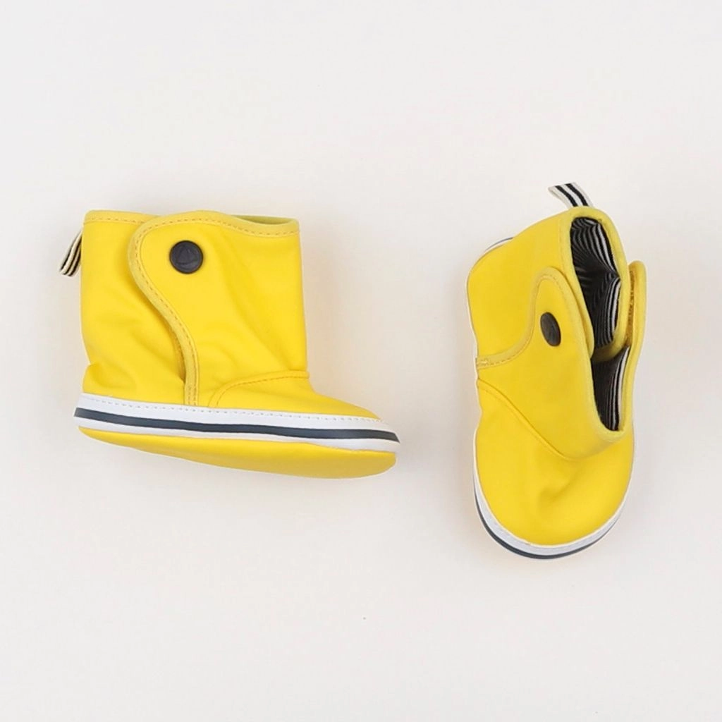 Petit Bateau - chaussons jaune - pointure 19/20