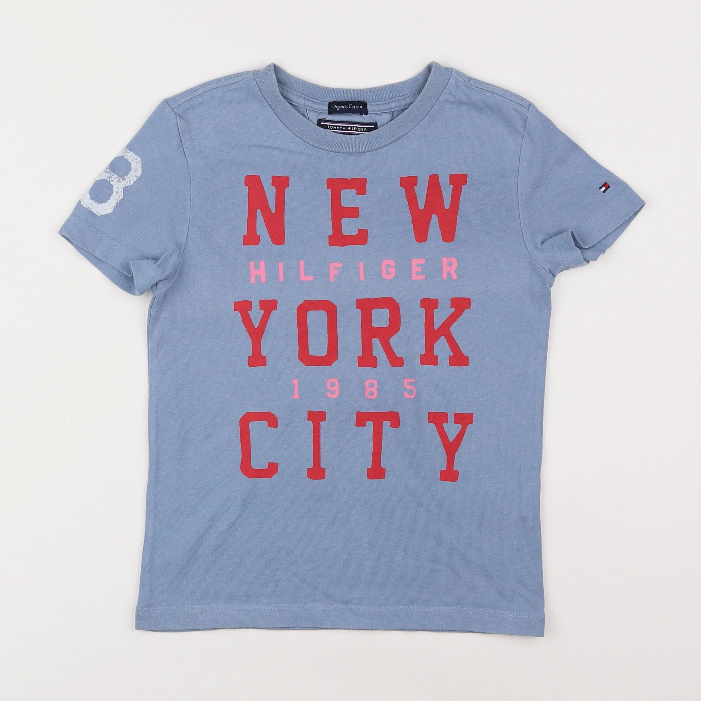 Tommy Hilfiger - tee-shirt bleu - 6 ans