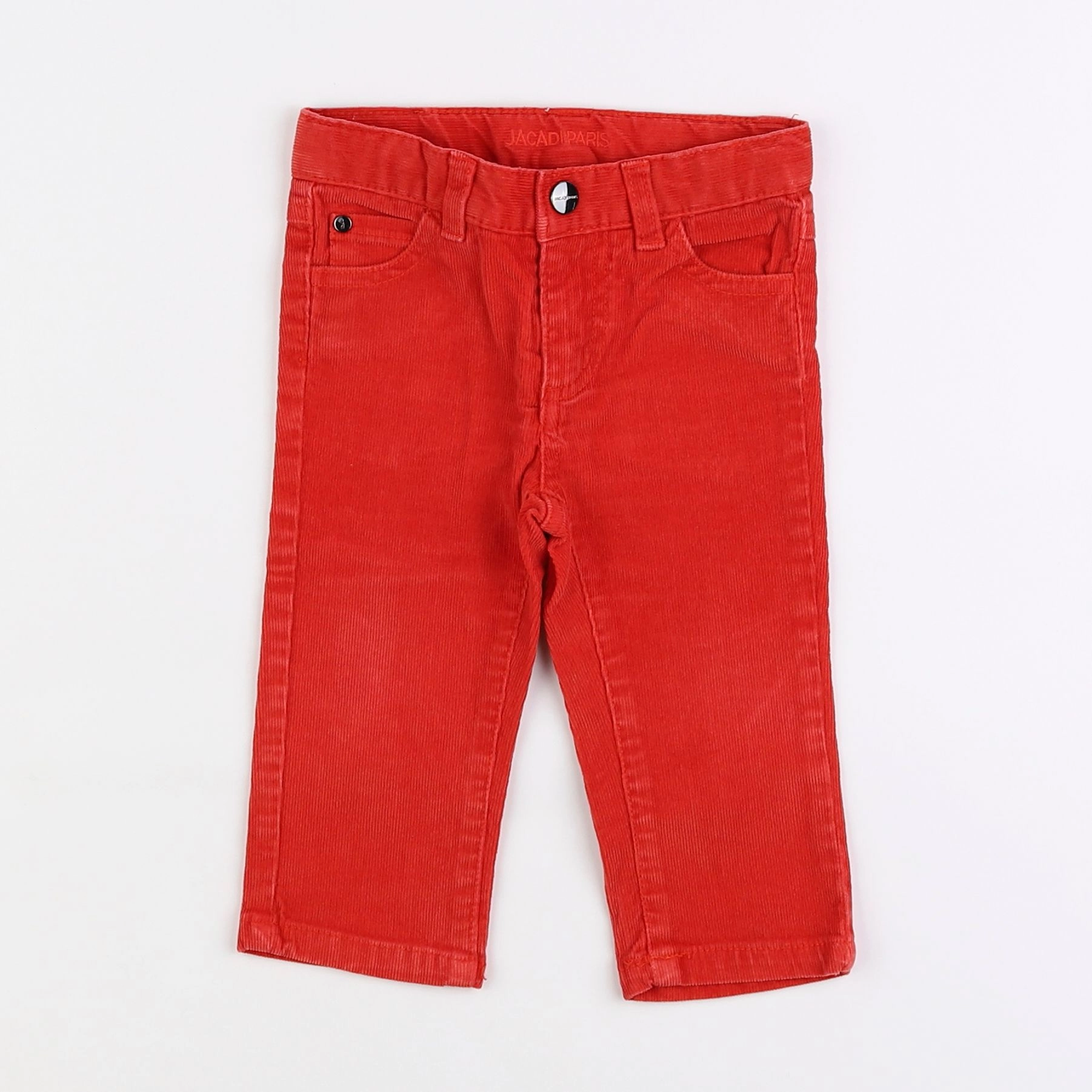 Jacadi - pantalon rouge - 12 mois