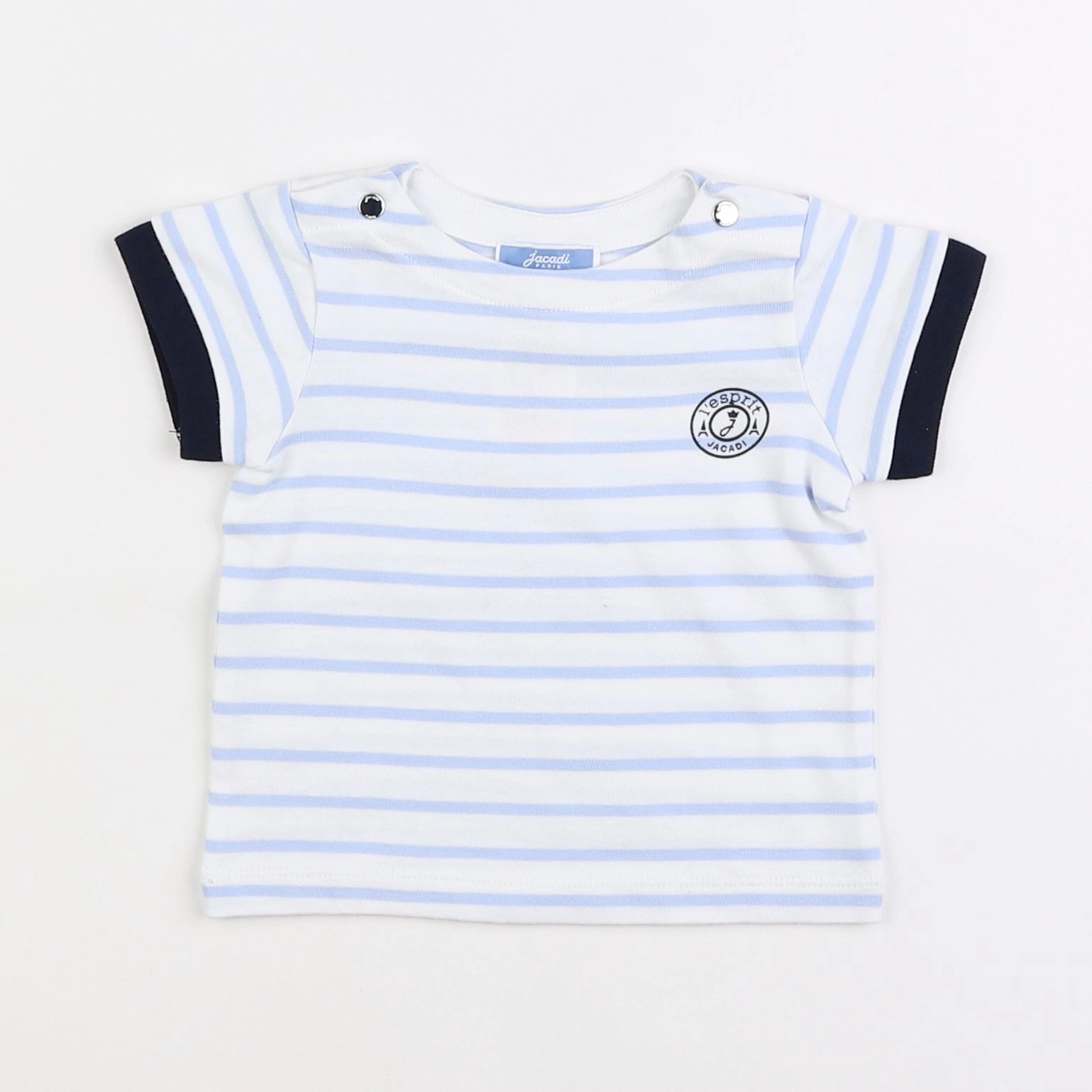 Jacadi - tee-shirt bleu - 6 mois