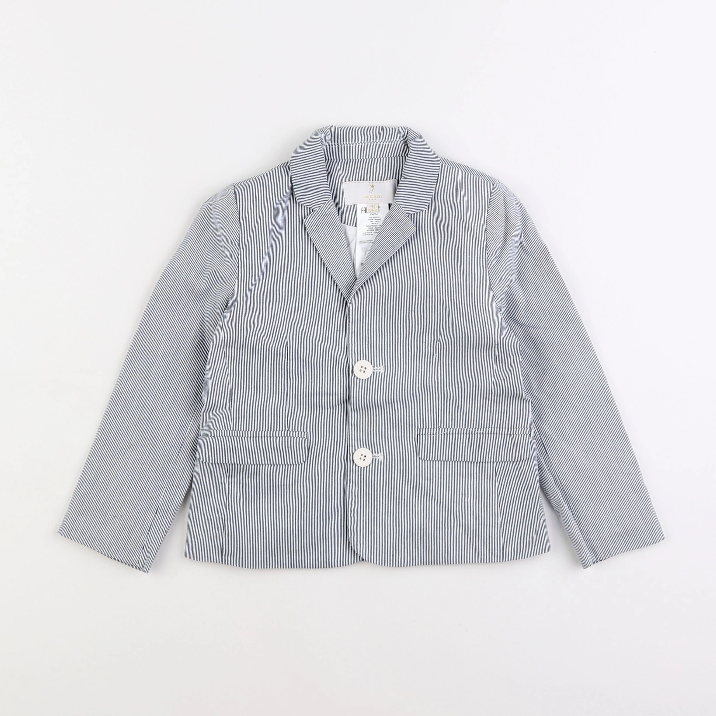 Jacadi - veste bleu - 4 ans