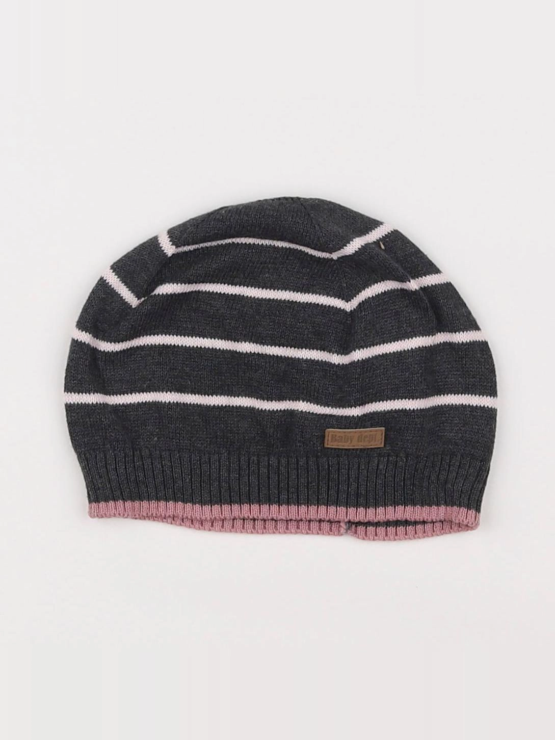 H&M - bonnet noir - 18 mois