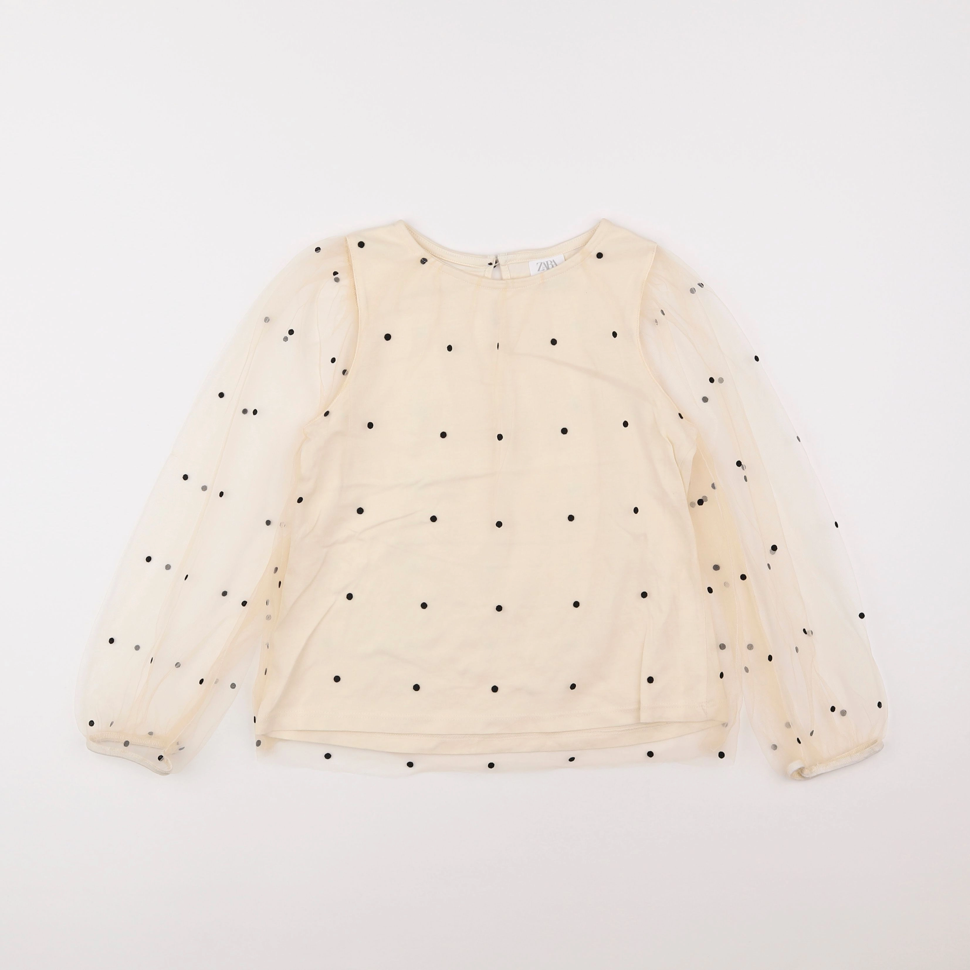 Zara - blouse beige - 9 ans