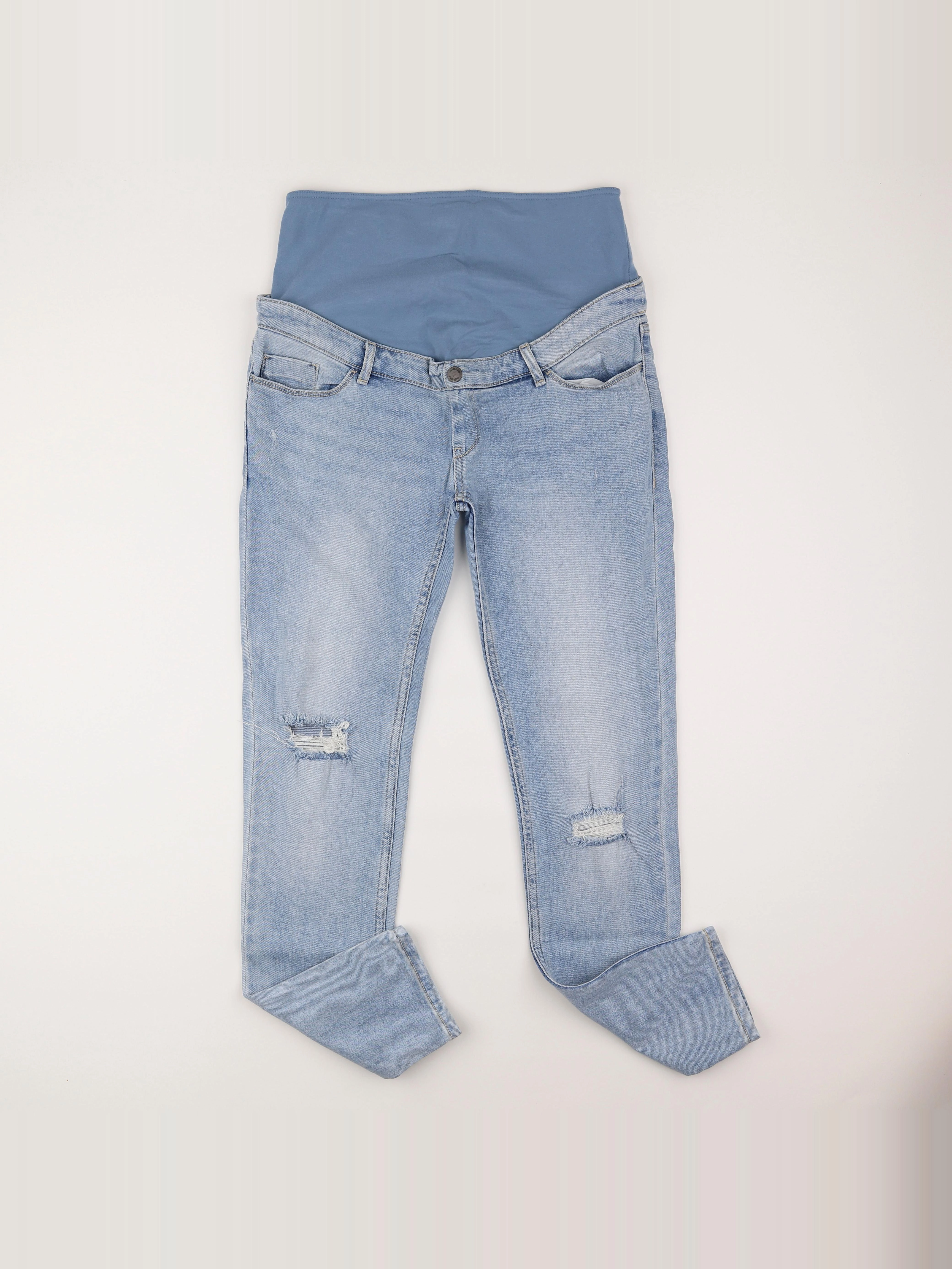 Kiabi - jean grossesse bleu - 40