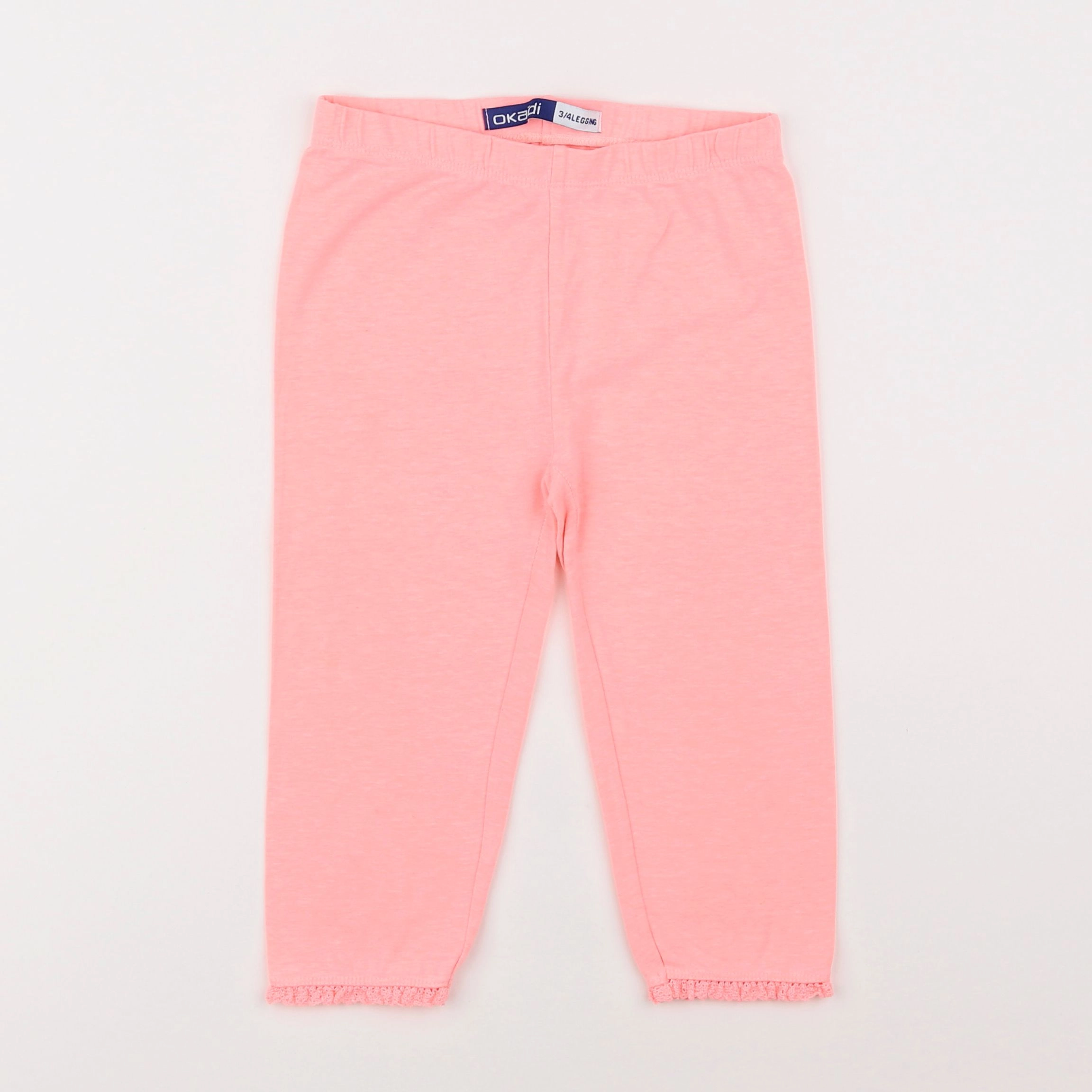 Okaidi - legging court rose - 8 ans