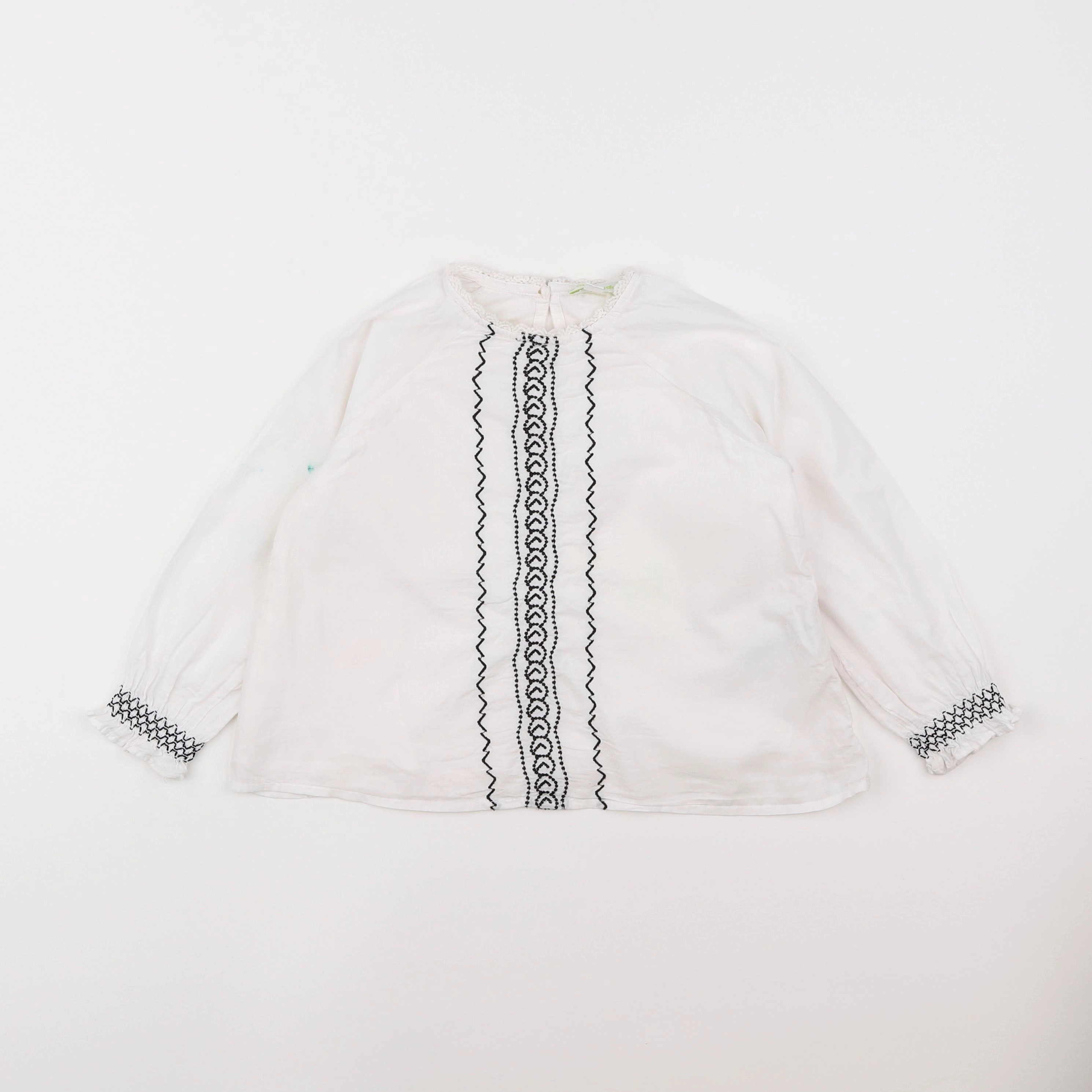 Vertbaudet - blouse blanc - 5 ans