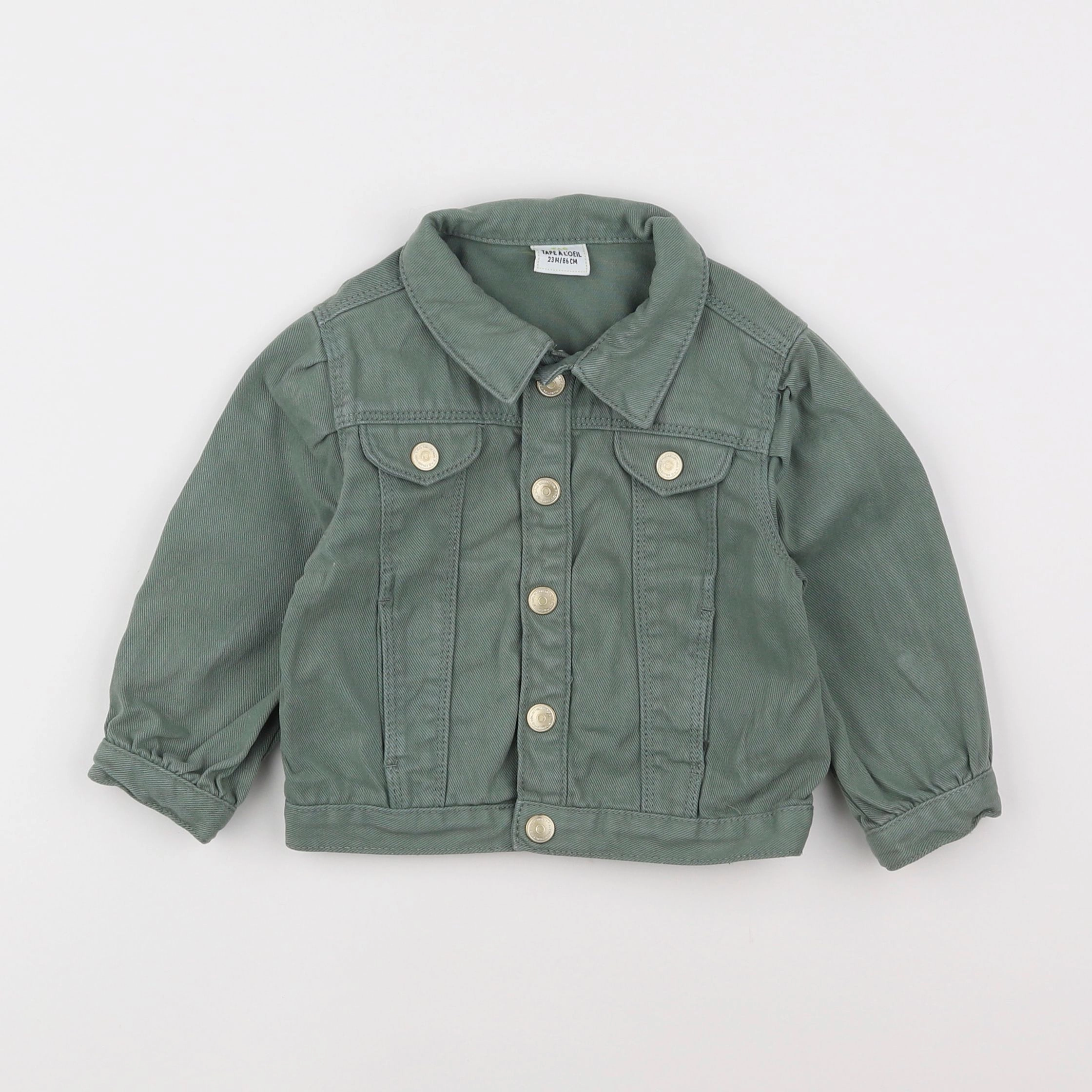 Tape à l'oeil - veste vert - 2 ans