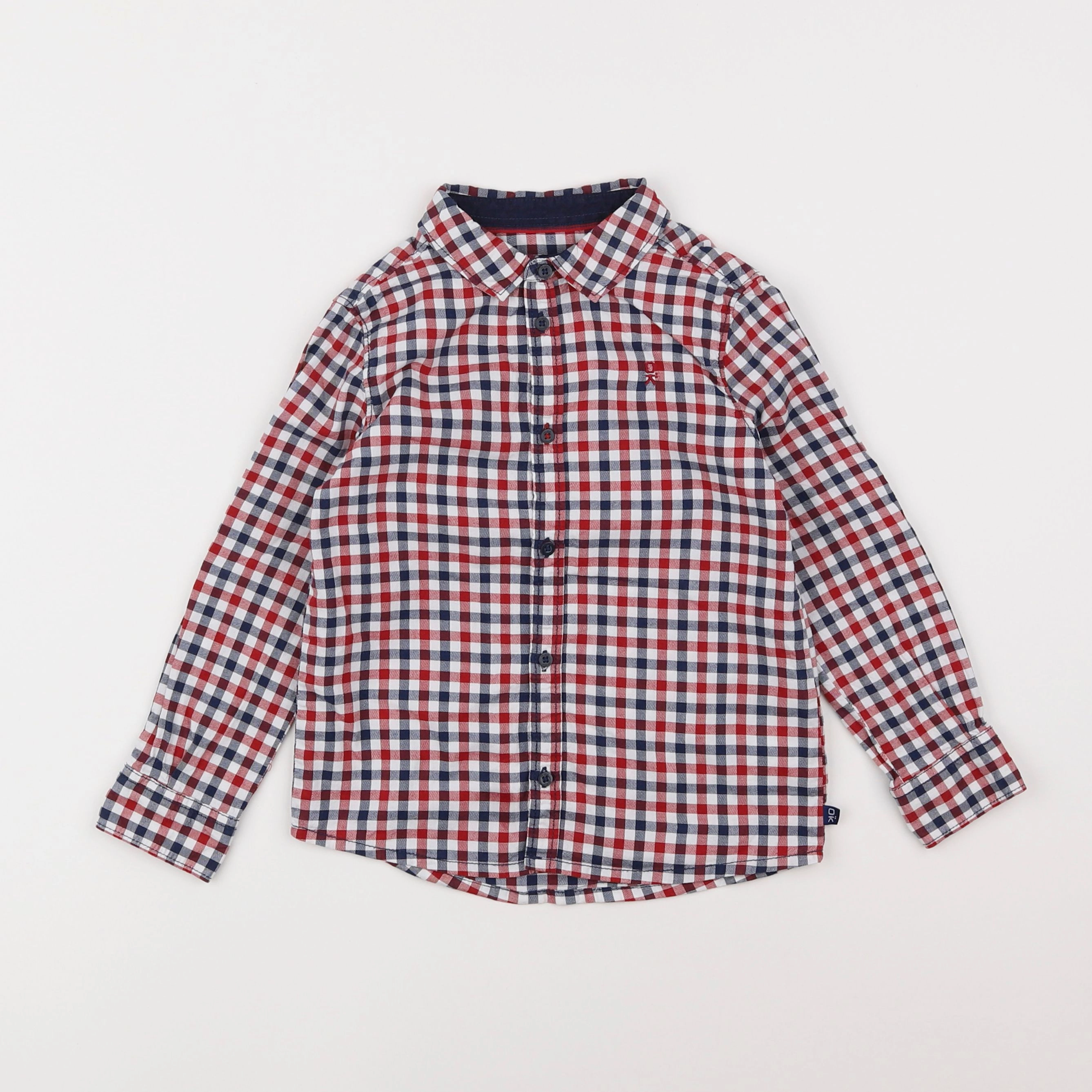 Okaidi - chemise multicolore - 4 ans