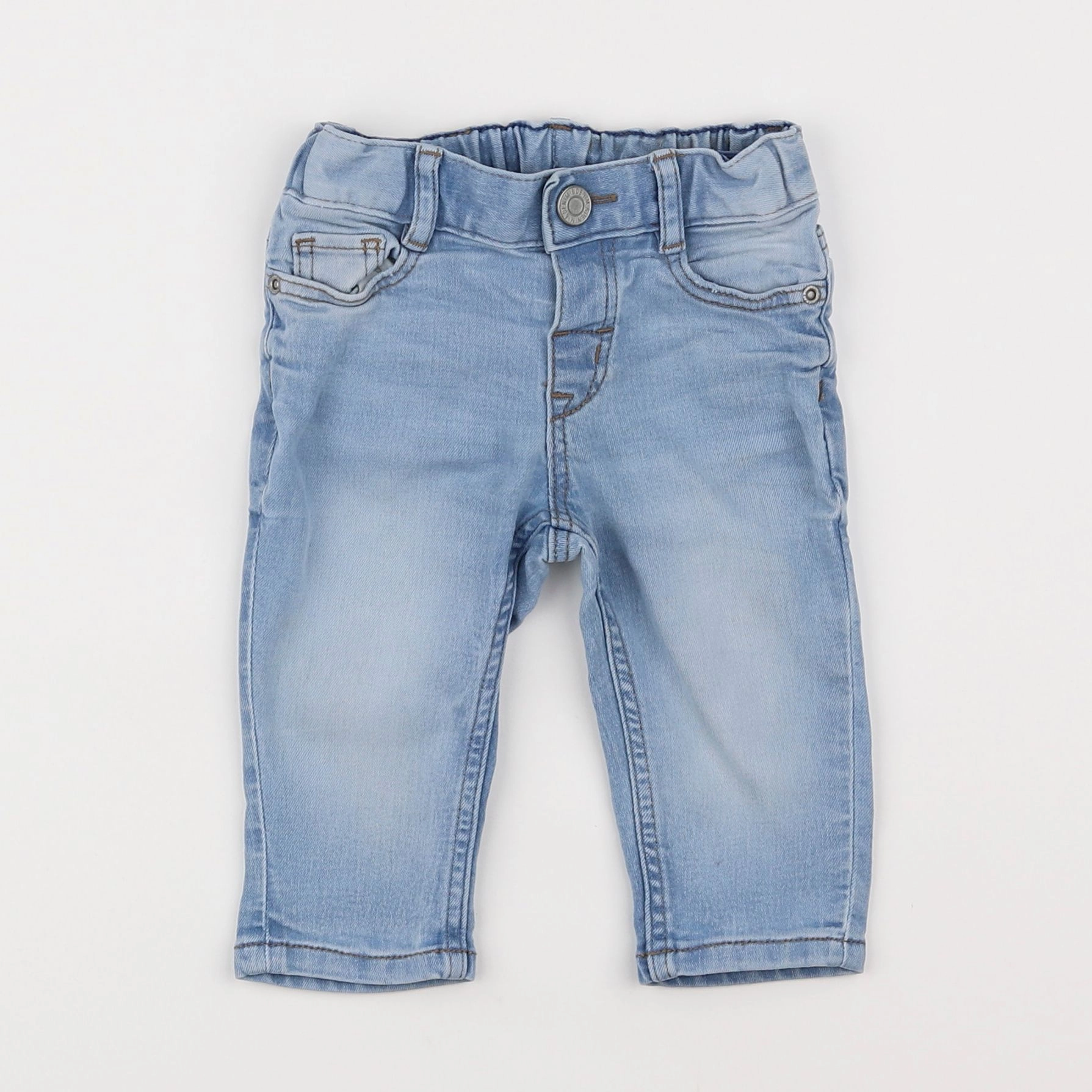 H&M - jean bleu - 3/6 mois