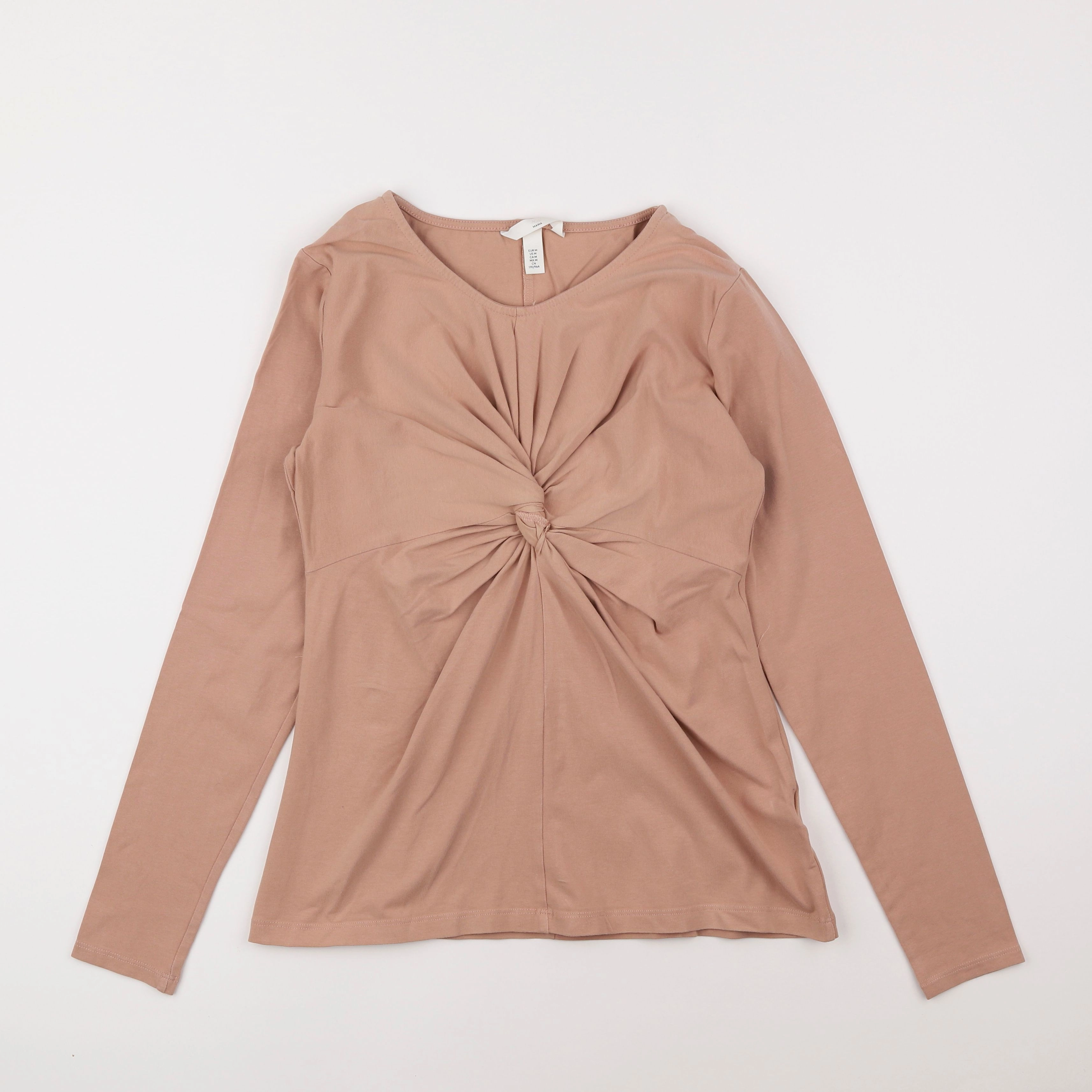 H&M - tee-shirt grossesse rose - 40 à 42