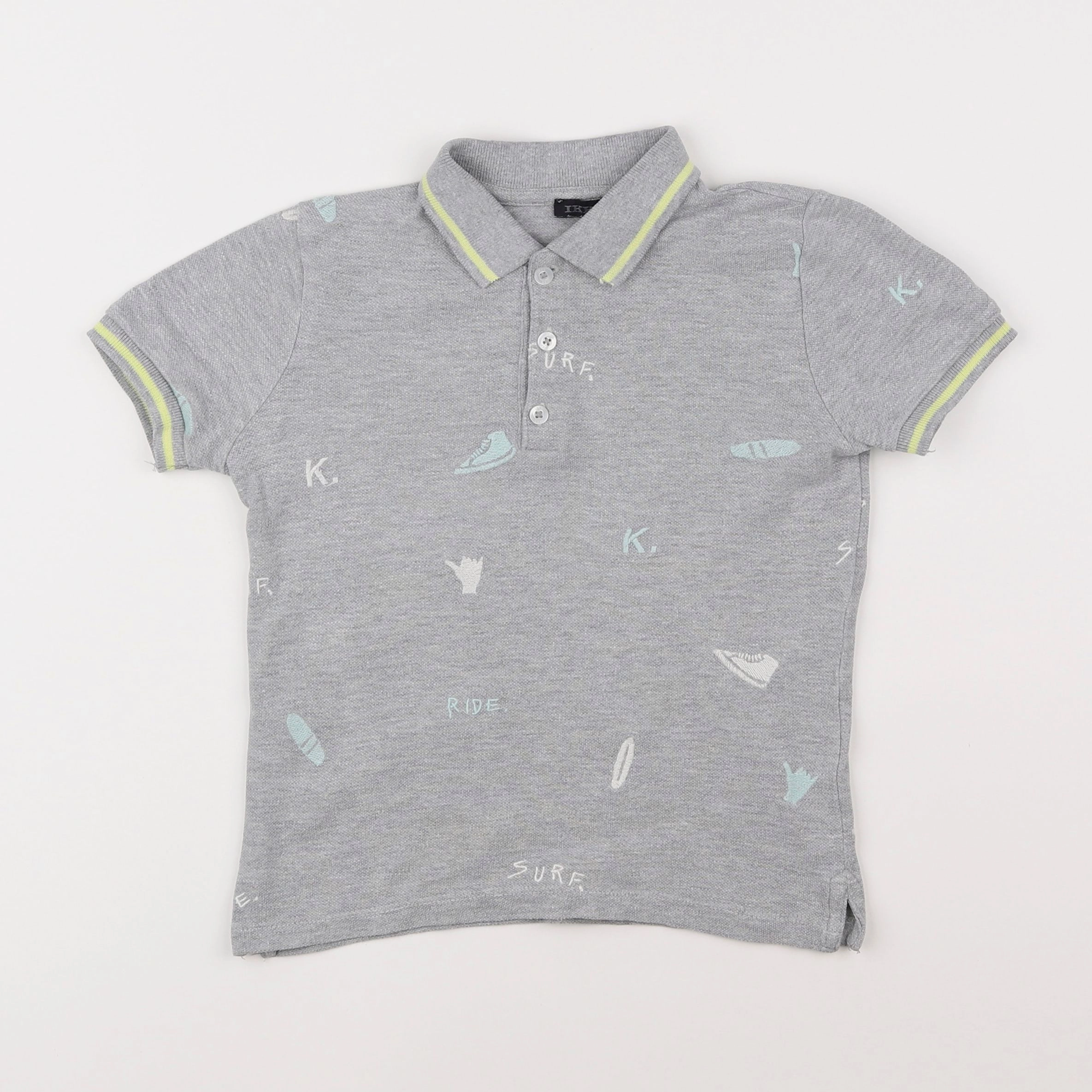 IKKS - polo gris - 4 ans