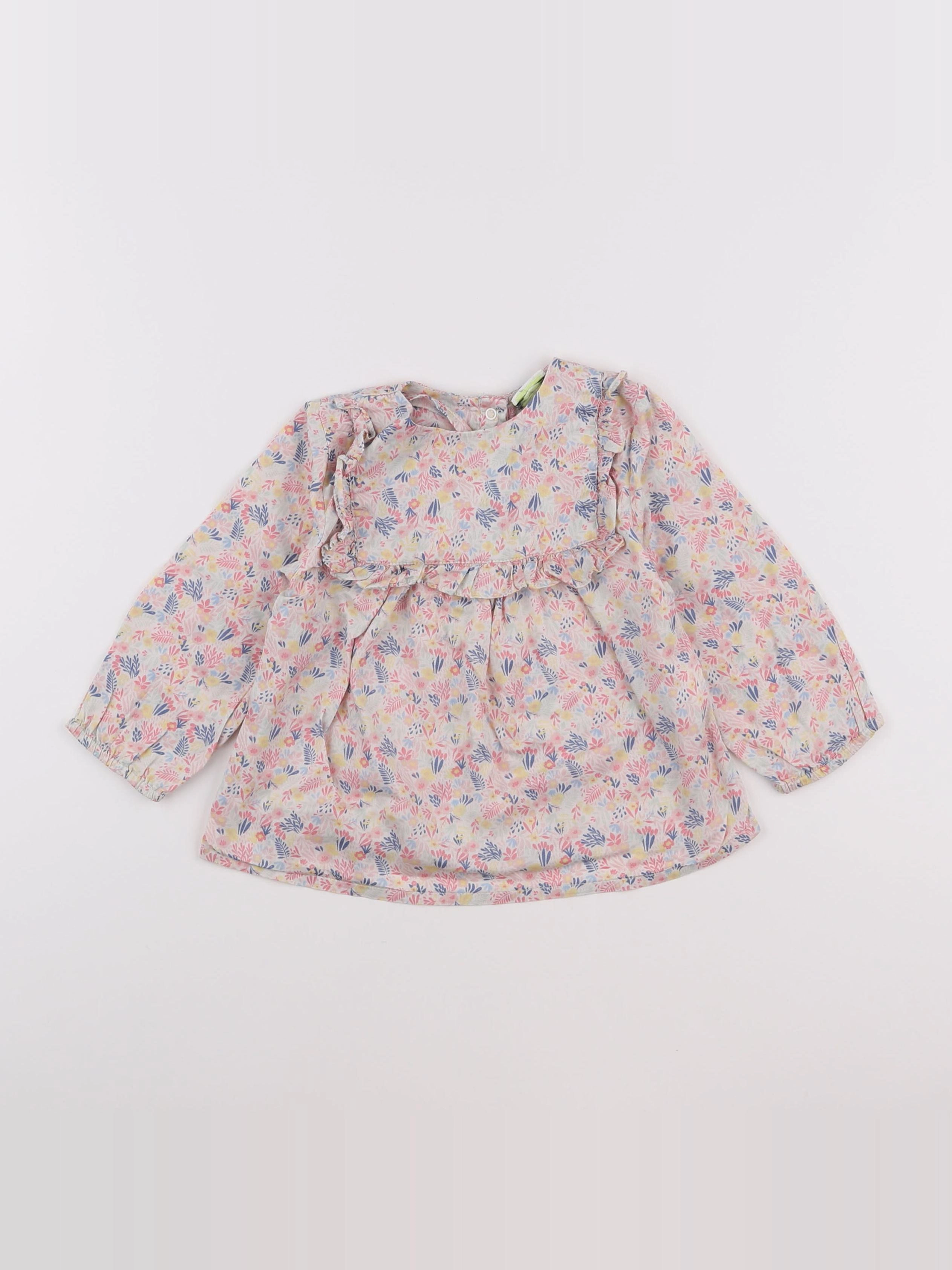 Tape à l'oeil - blouse multicolore - 18 mois
