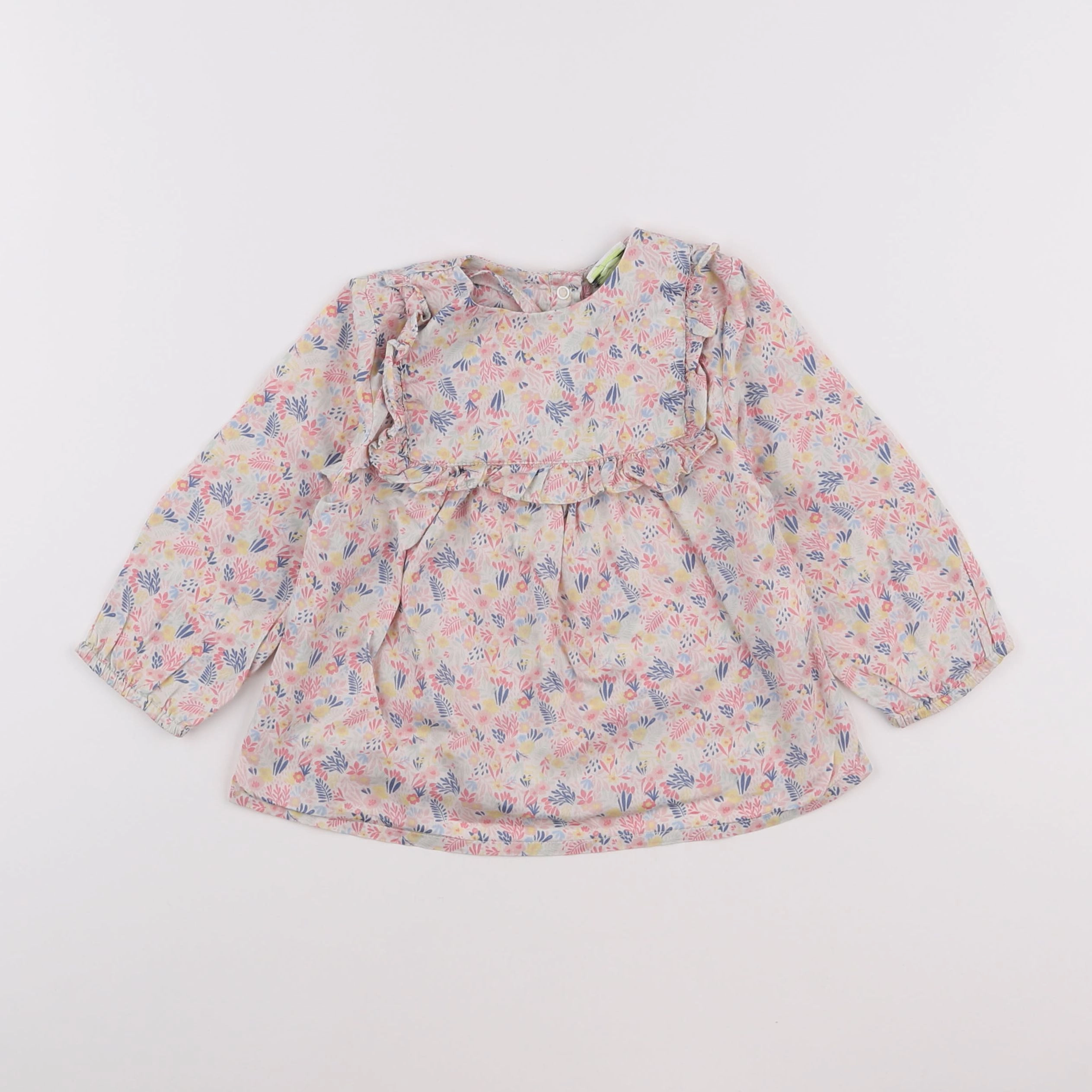 Tape à l'oeil - blouse multicolore - 18 mois