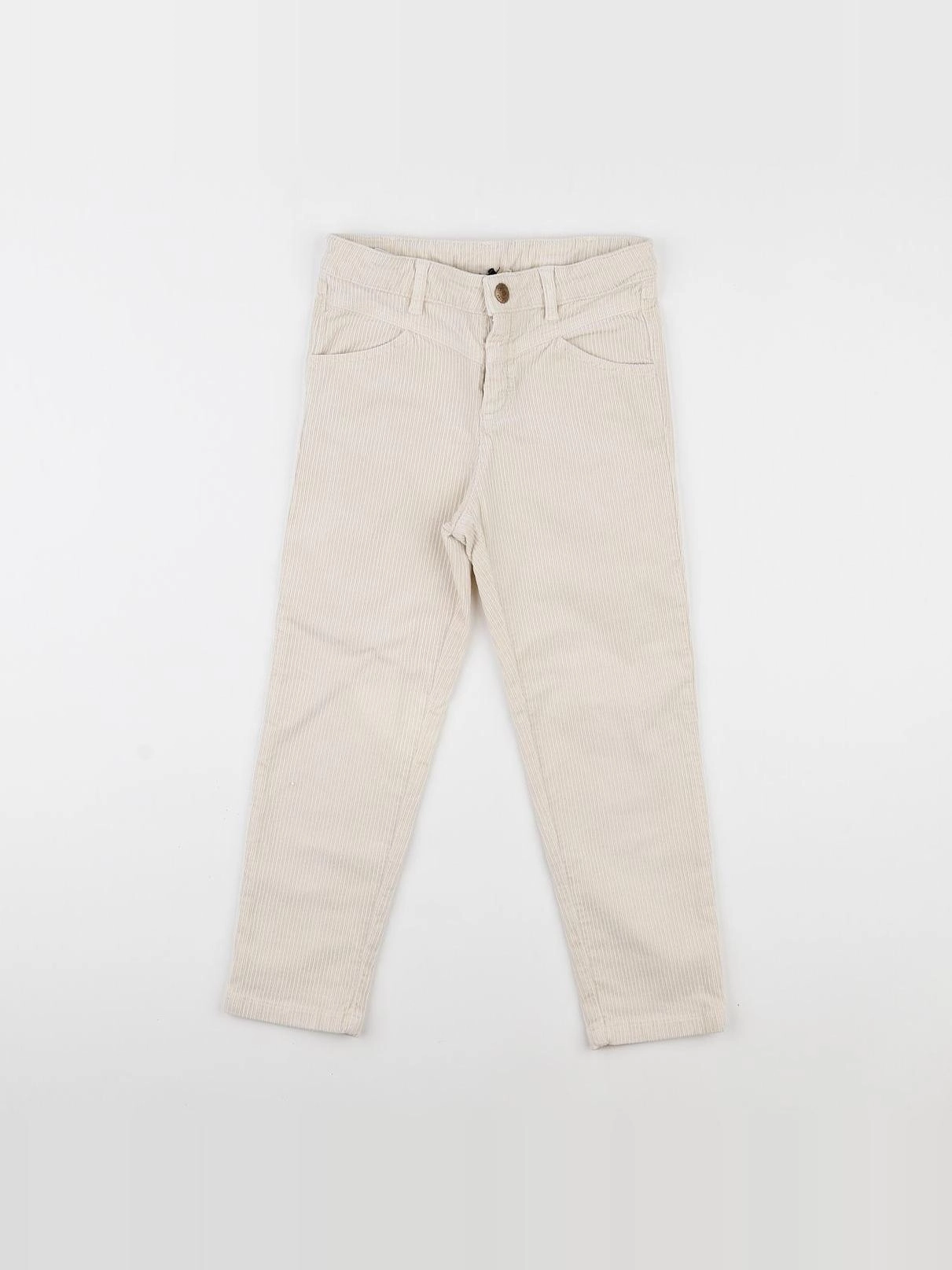 IKKS - pantalon beige - 8 ans