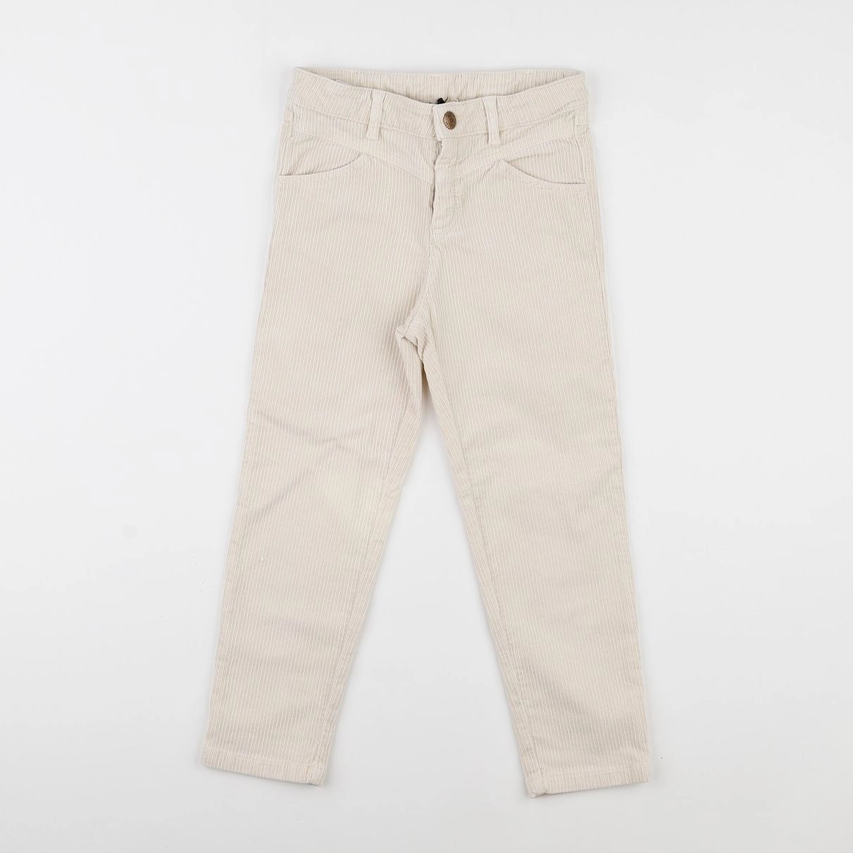 IKKS - pantalon beige - 8 ans