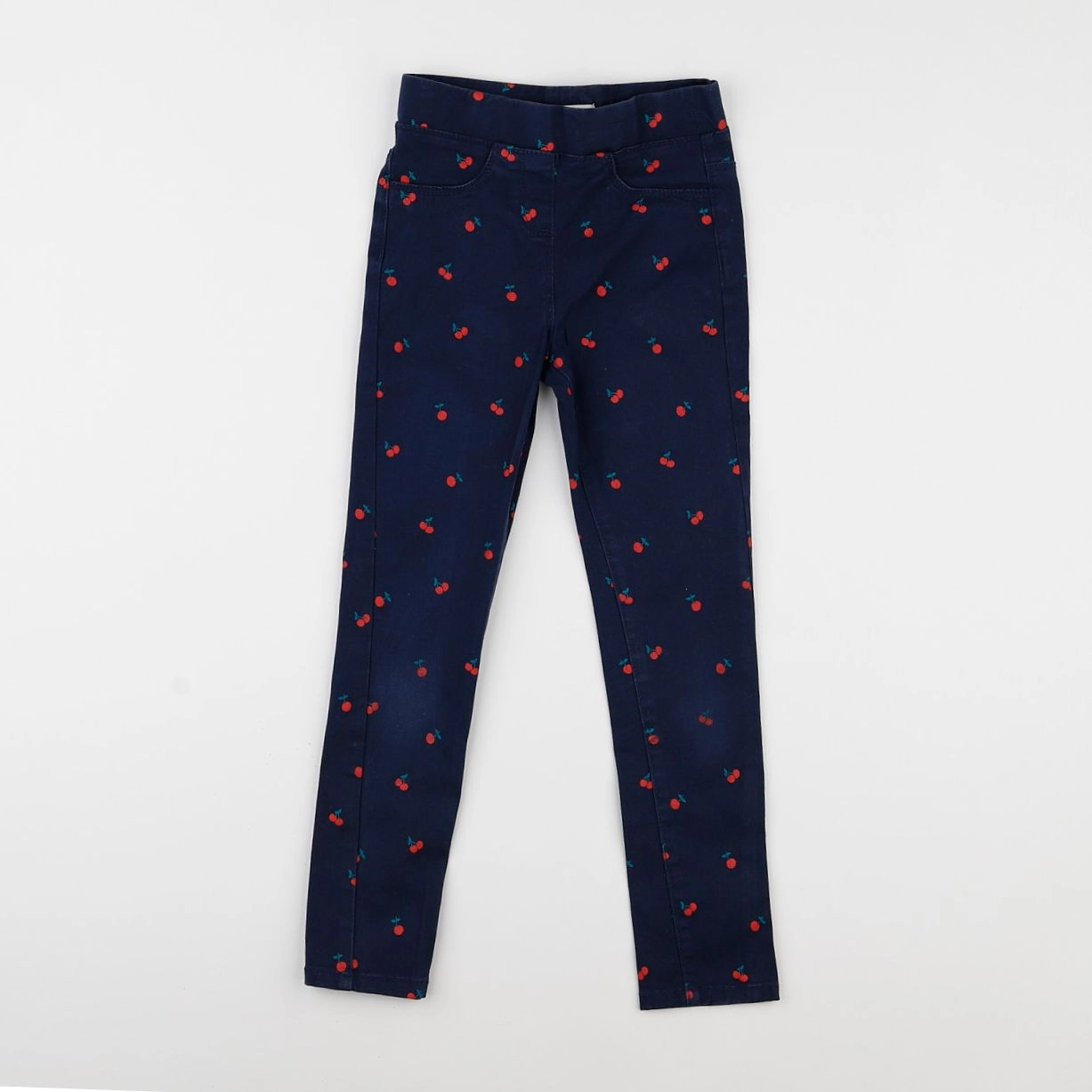 Vertbaudet - jegging bleu - 7 ans