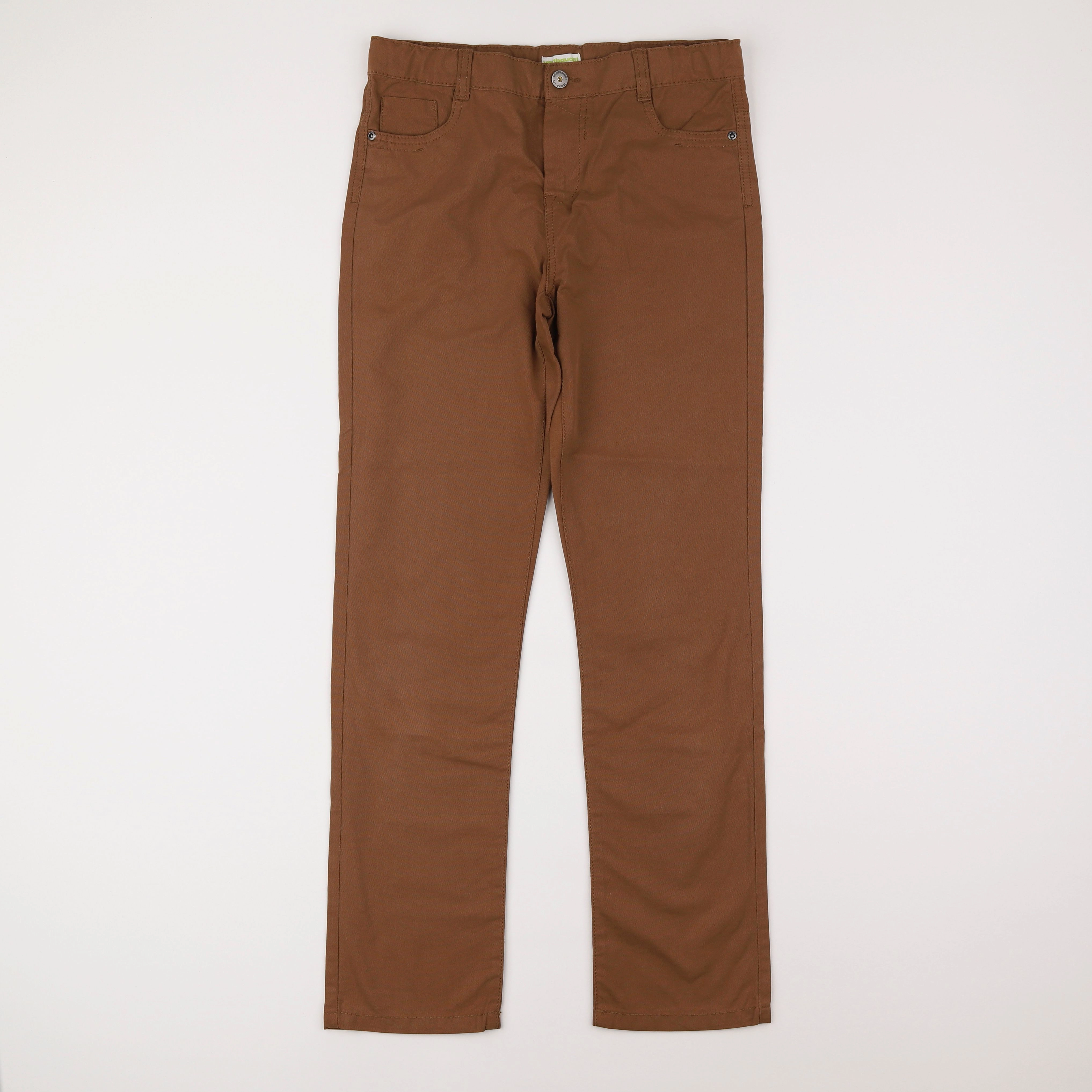 Vertbaudet - pantalon marron - 12 ans