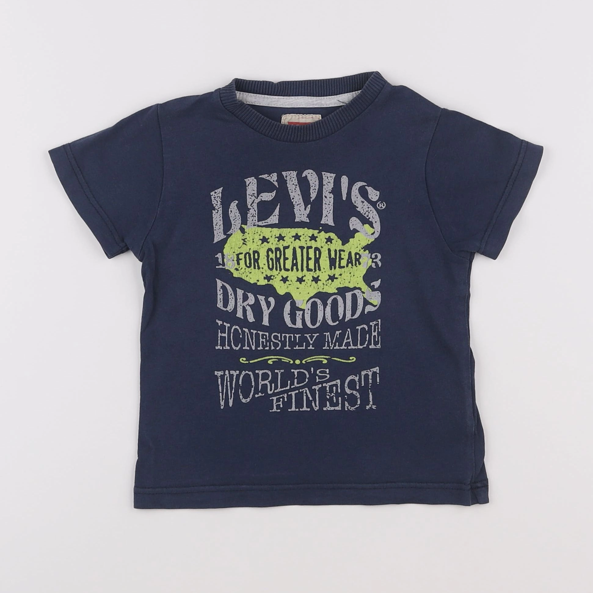 Levi's - tee-shirt bleu - 3 ans