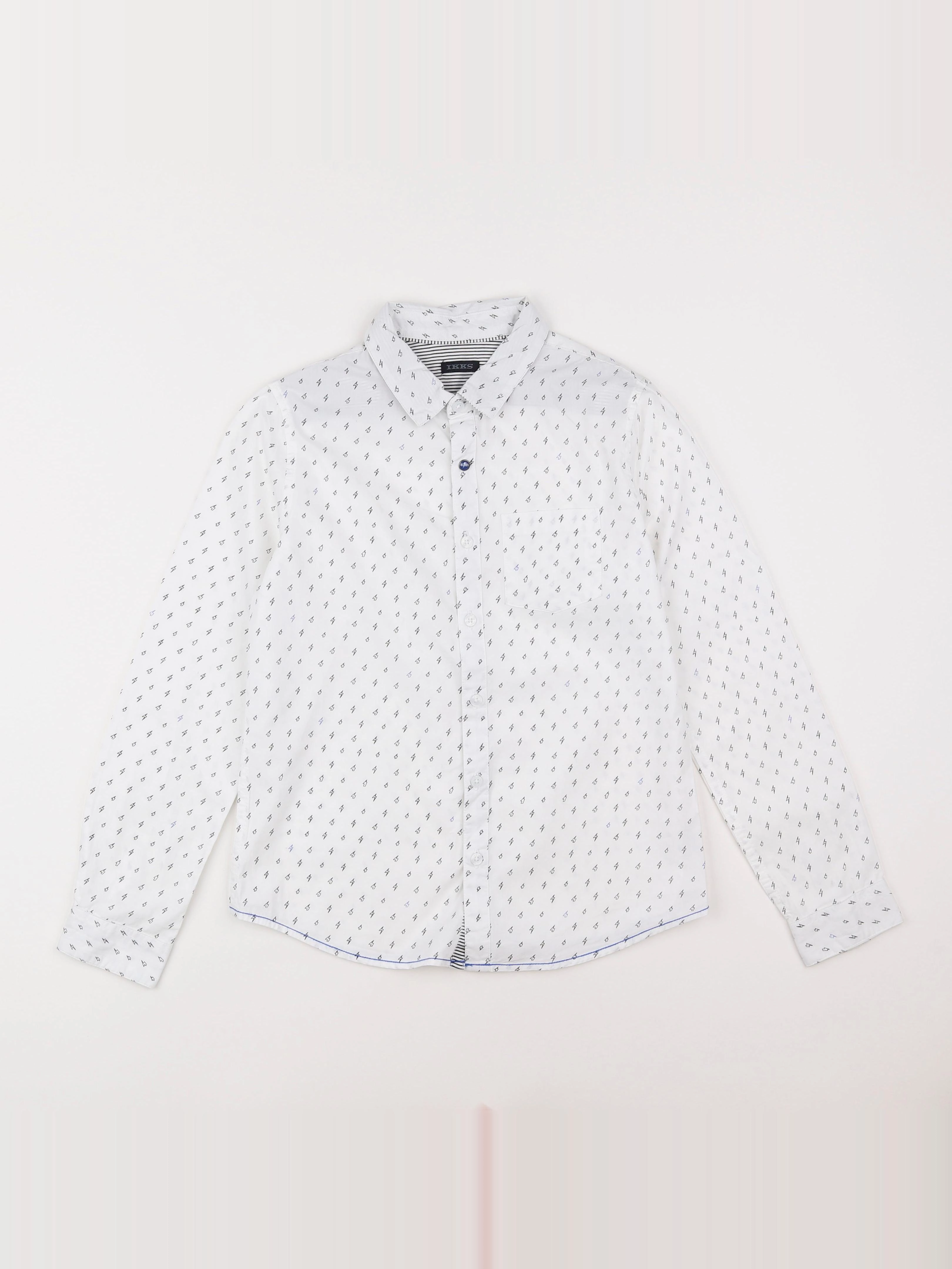 IKKS - chemise blanc - 10 ans