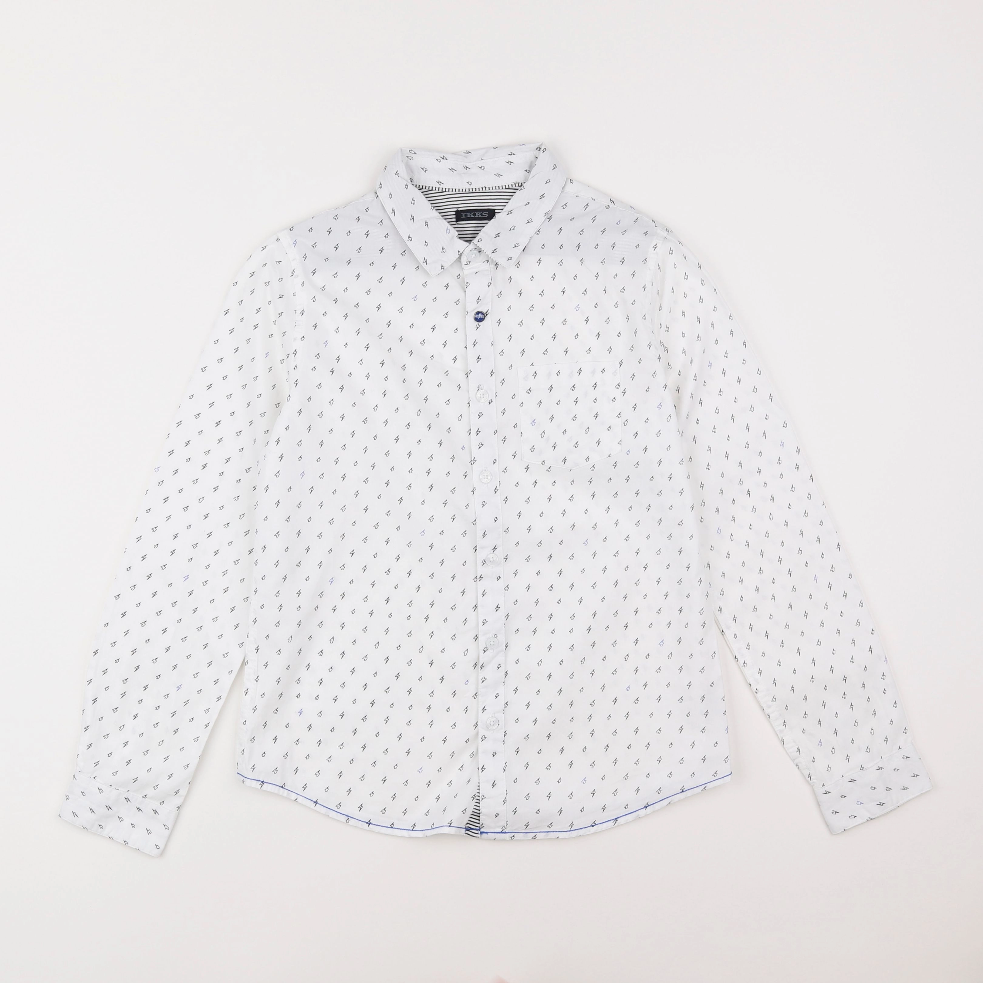 IKKS - chemise blanc - 10 ans