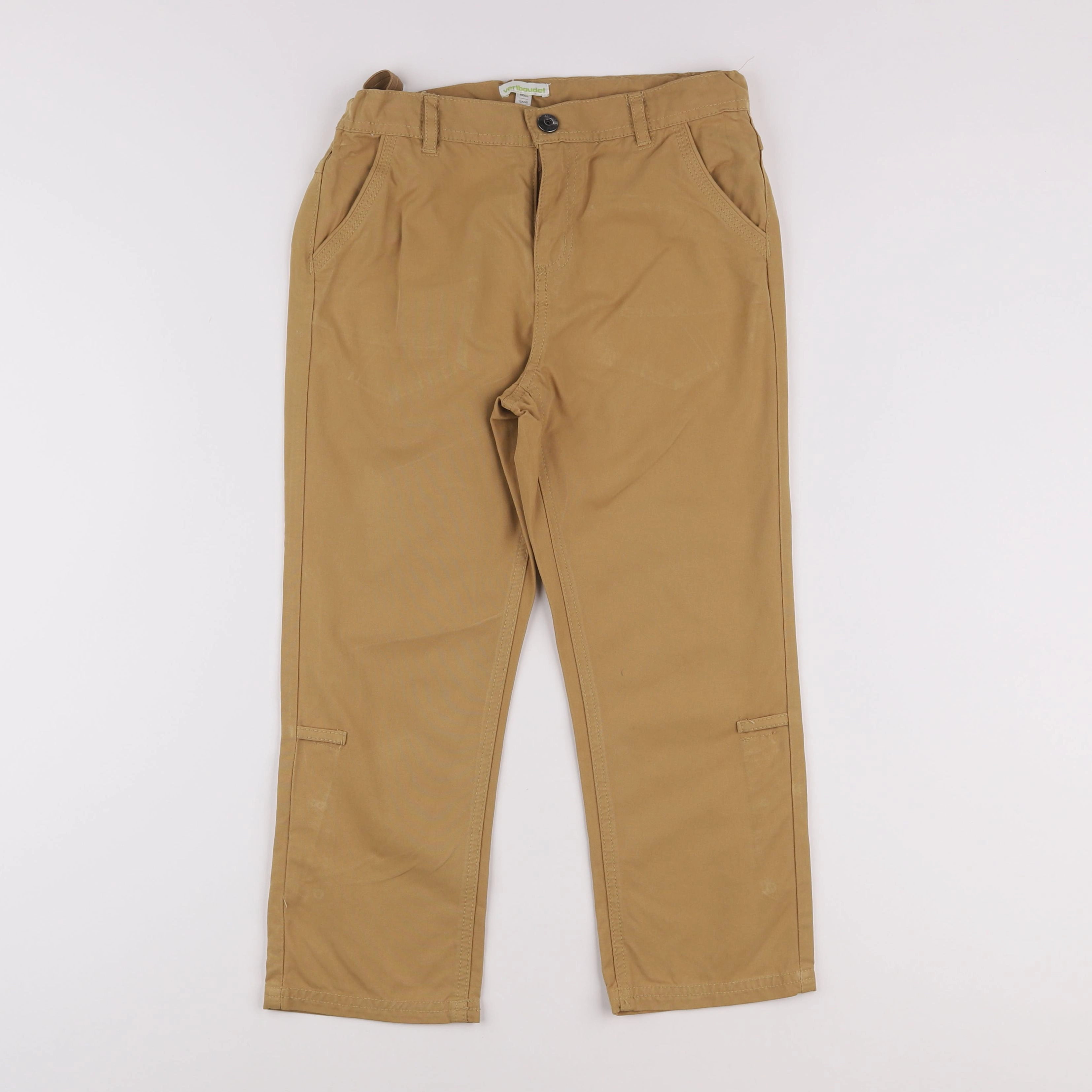 Vertbaudet - pantalon beige - 12 ans