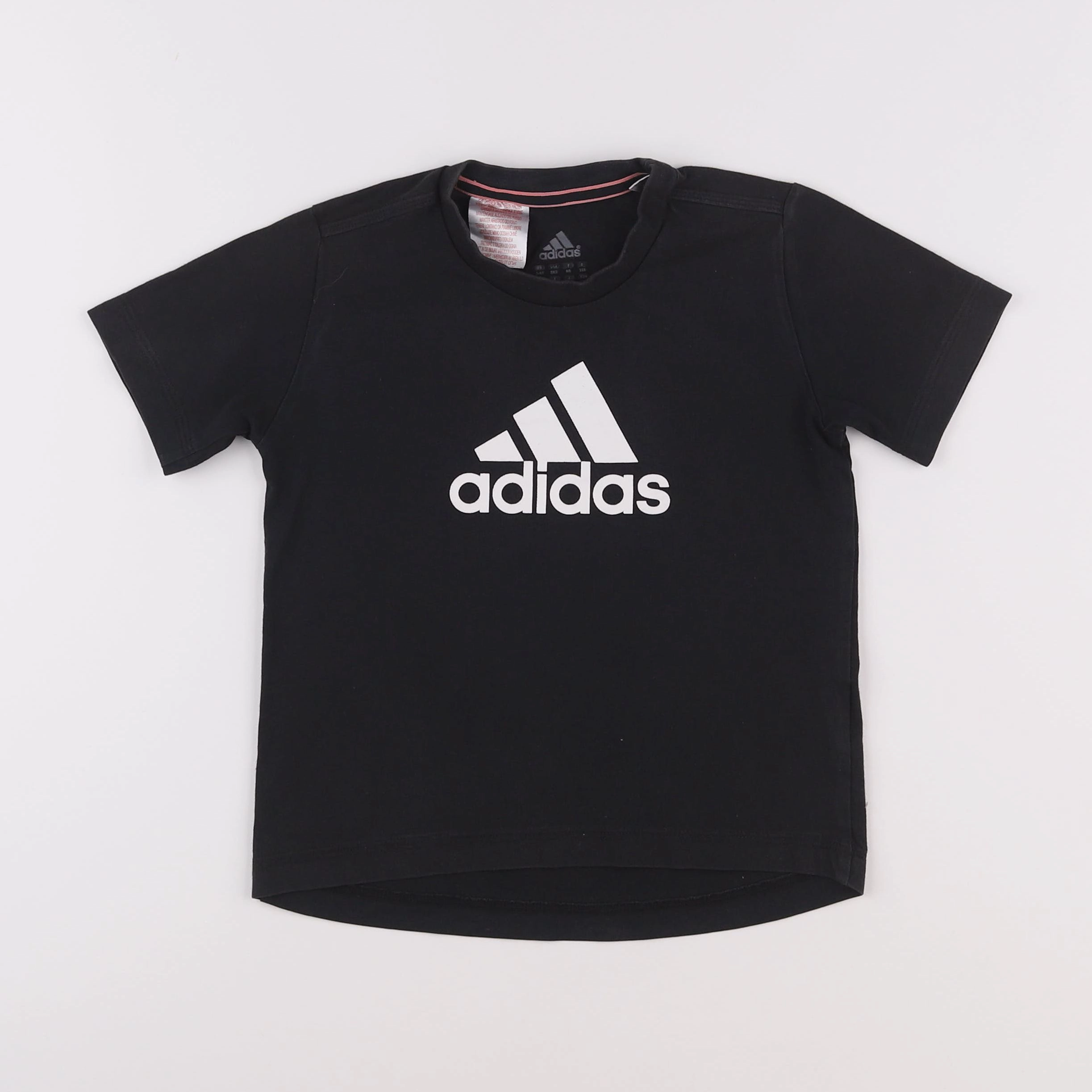 Adidas - tee-shirt noir - 5/6 ans