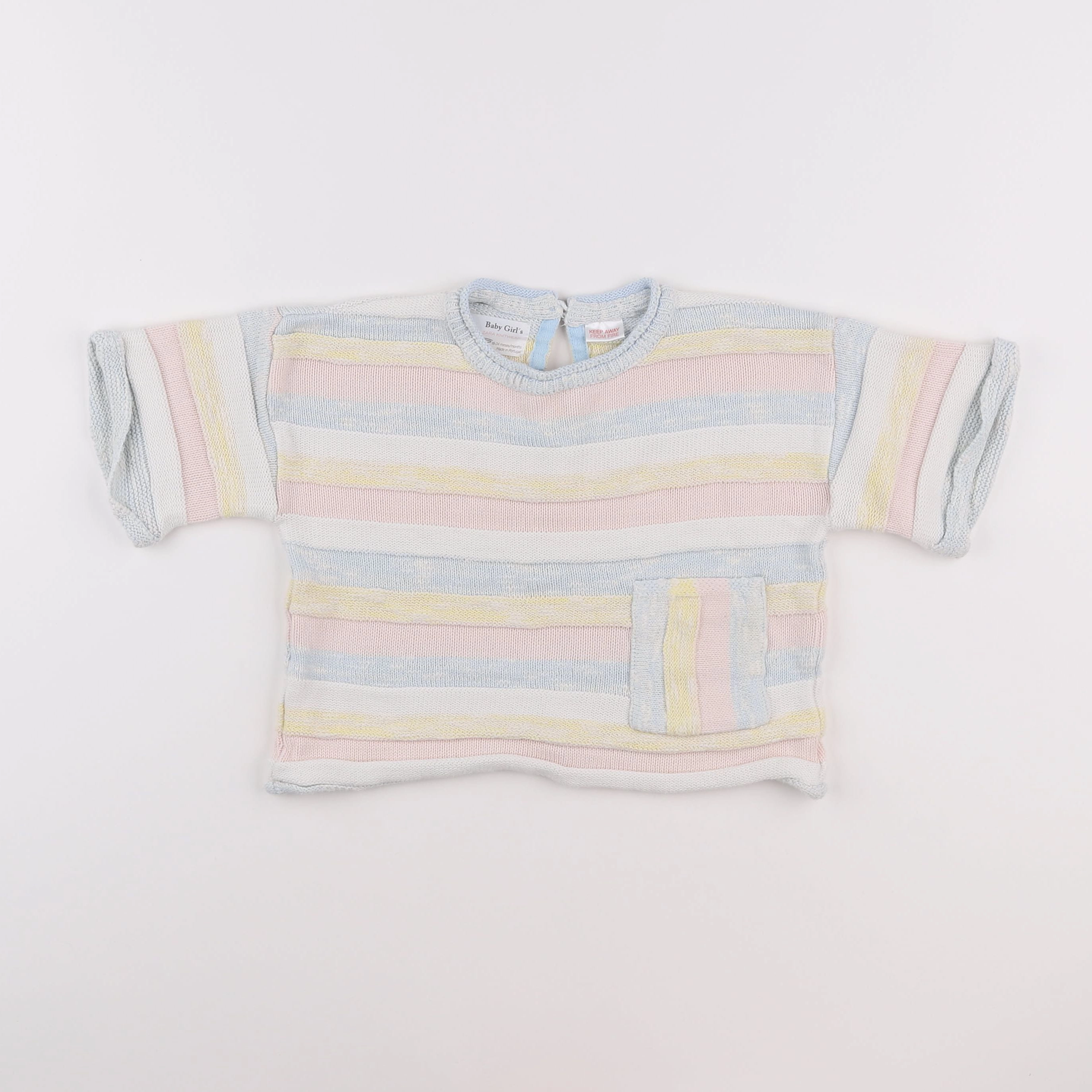 Zara - pull multicolore - 18 mois à 2 ans