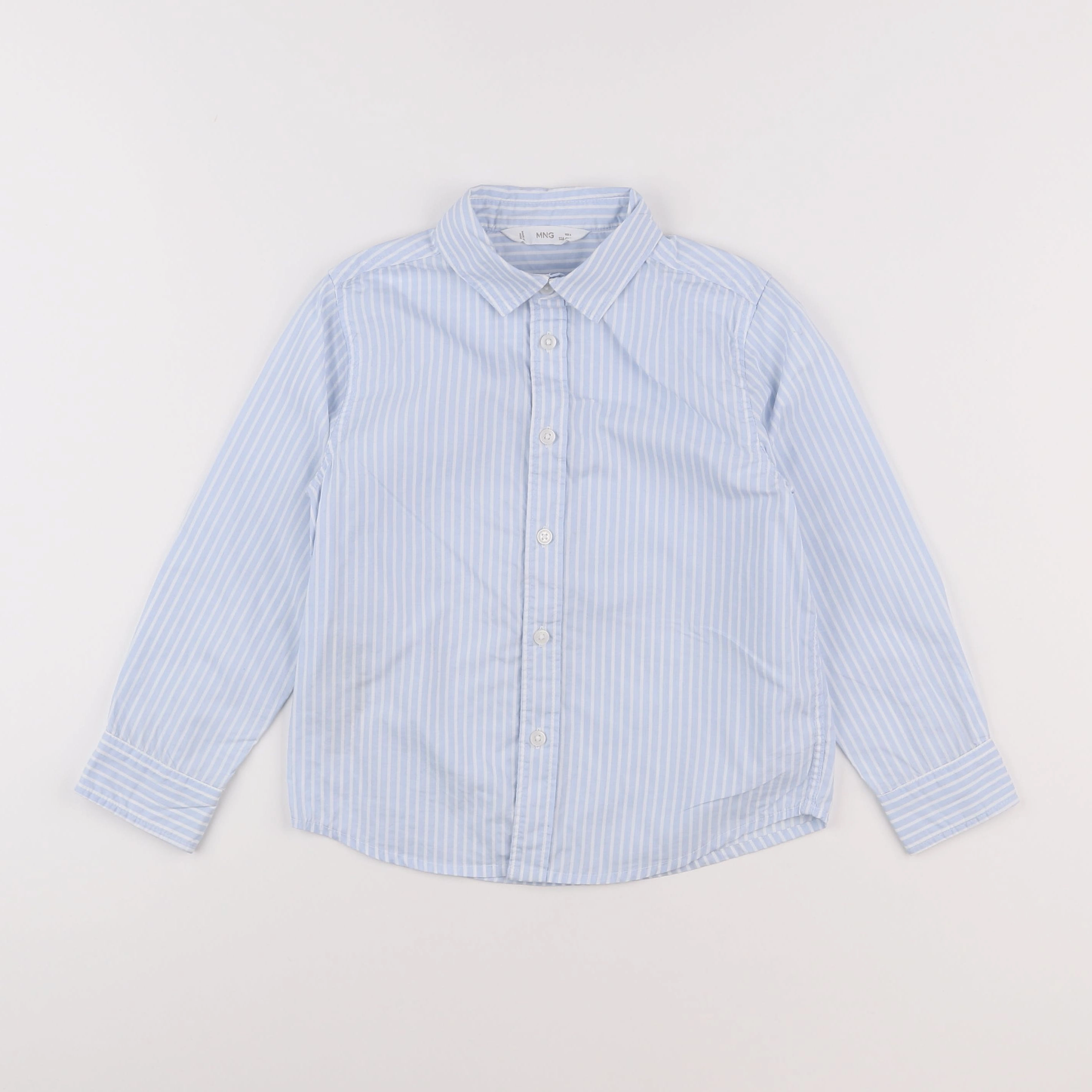 Mango - chemise bleu - 6 ans