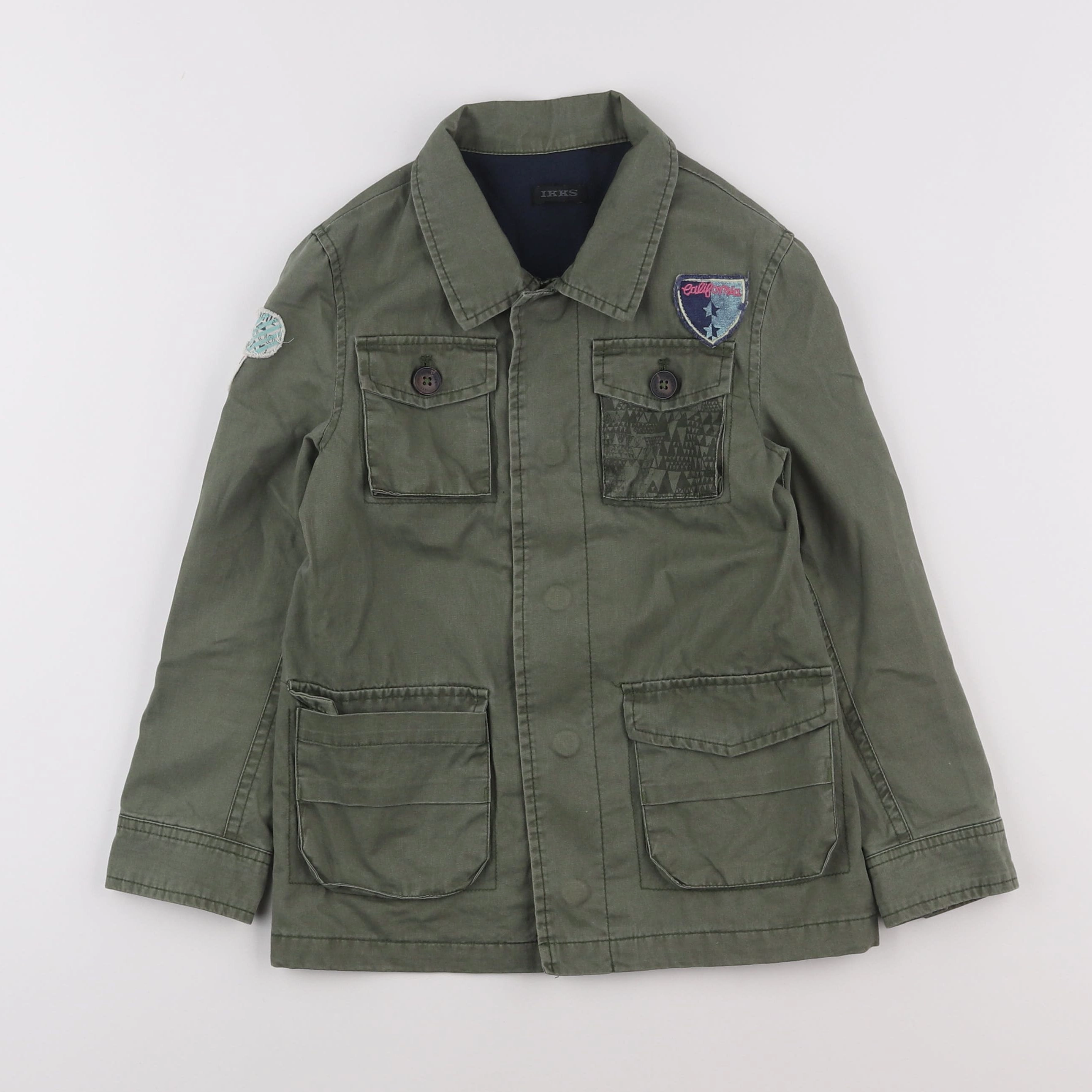 IKKS - veste vert - 6 ans