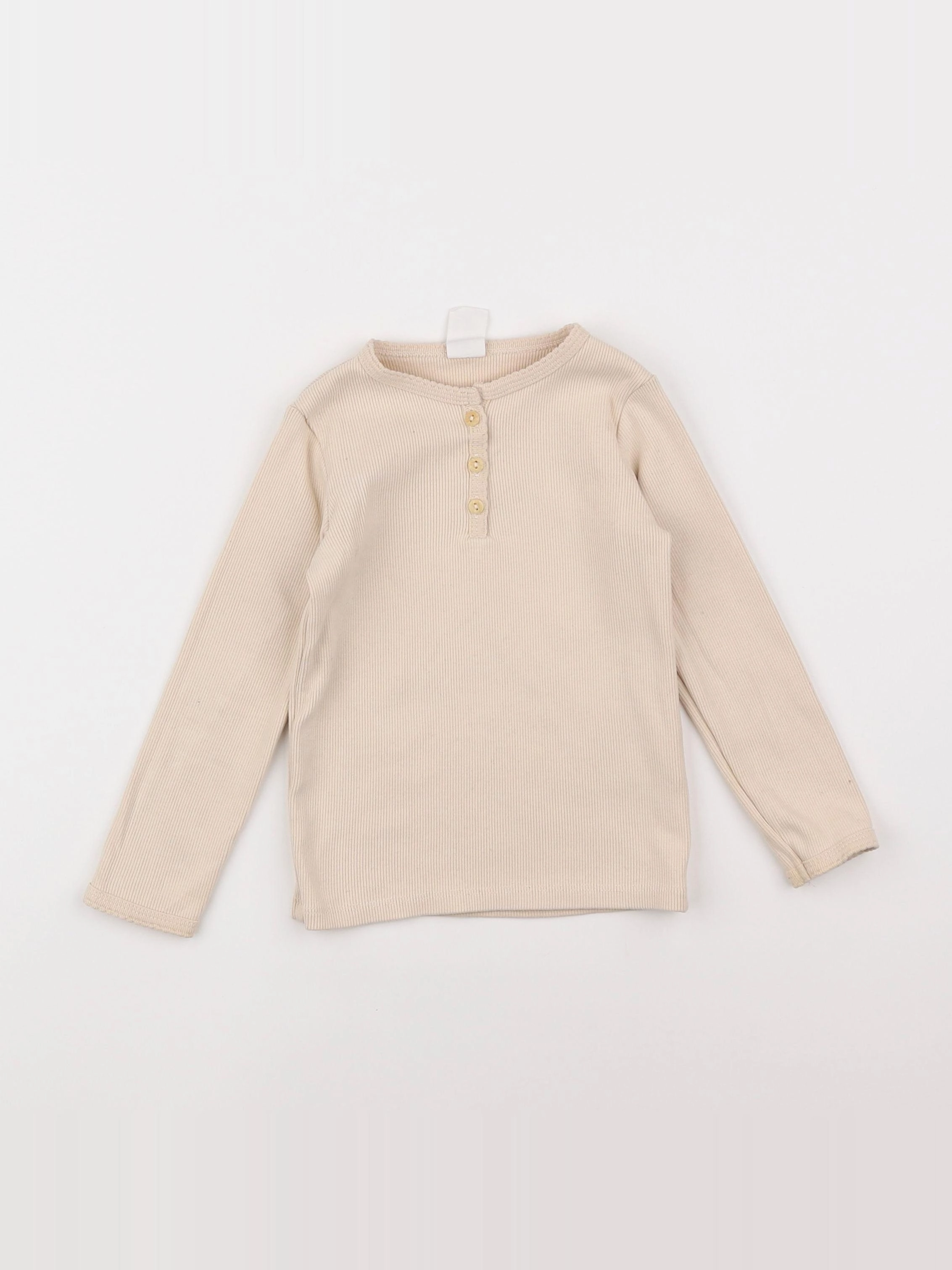H&M - tee-shirt beige - 18 mois à 2 ans