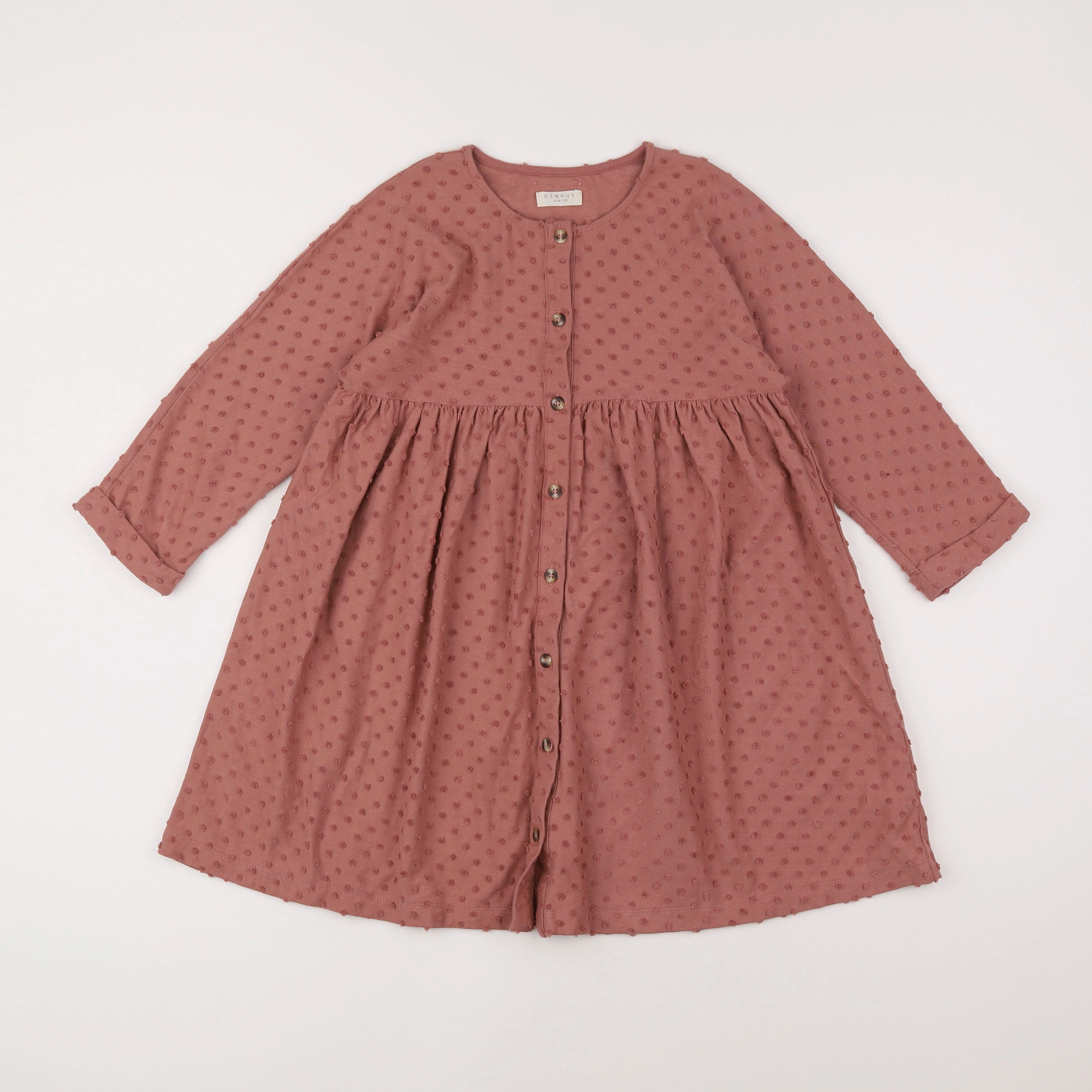 Nixnut - robe rose - 7 ans