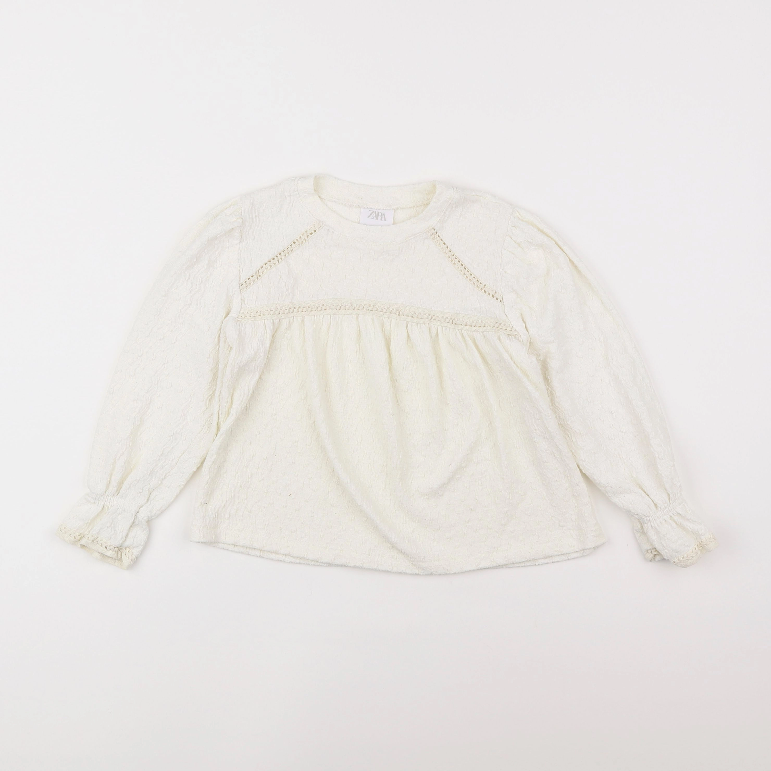 Zara - blouse beige - 6 ans